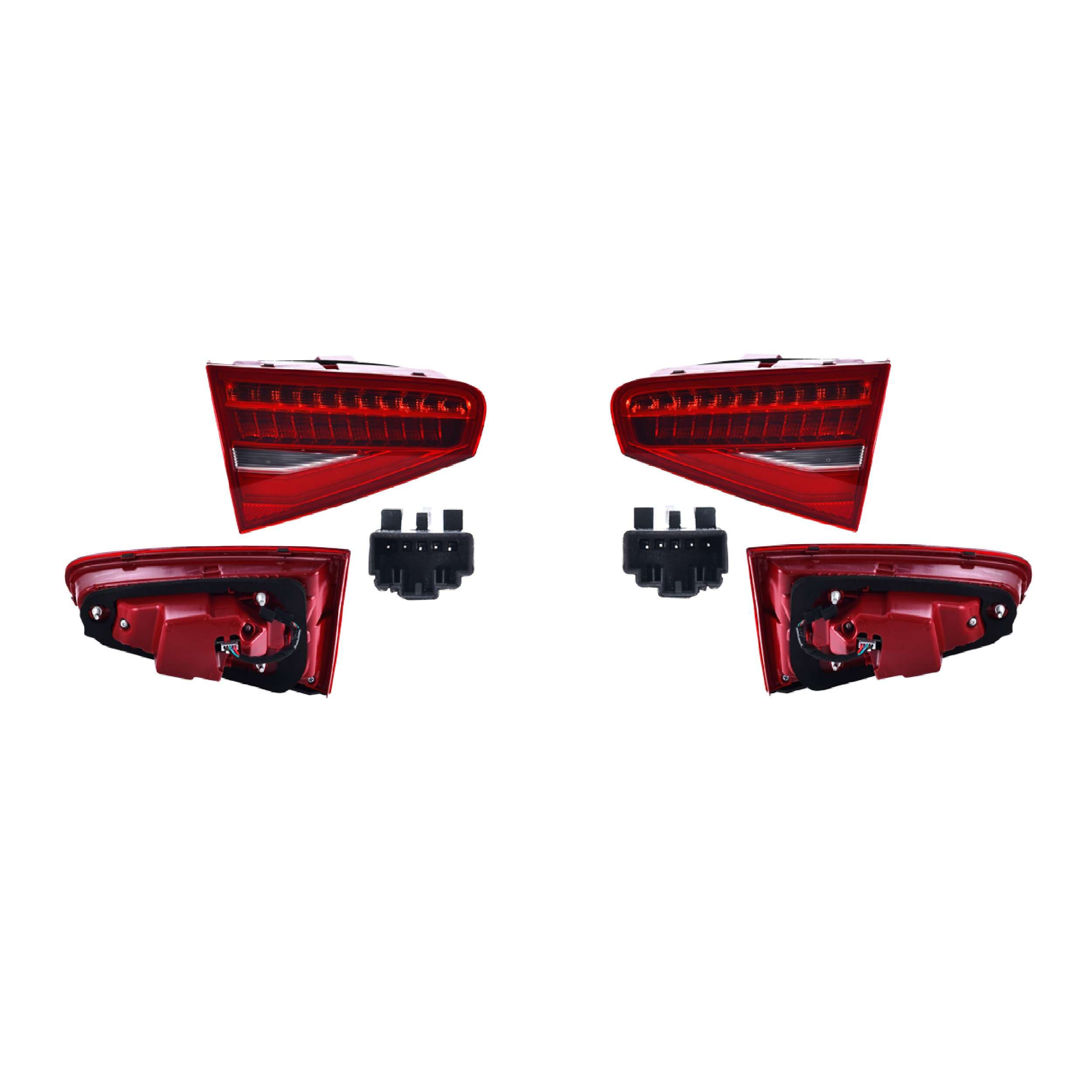 Par Calaveras Interiores Leds Audi A4 2013-2016 Depo