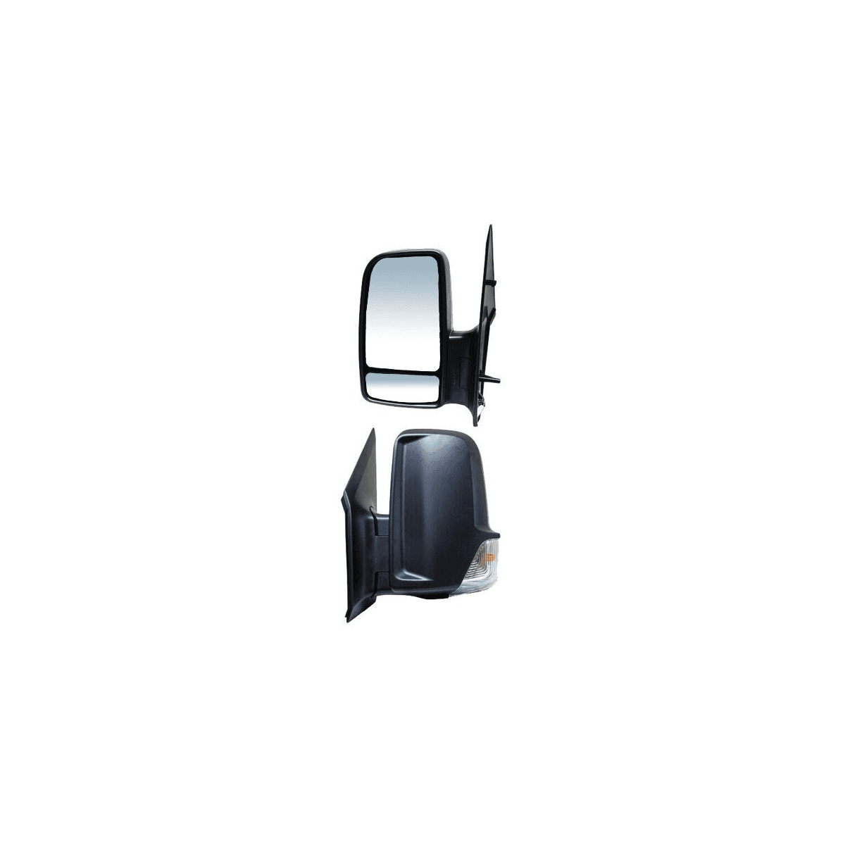 Espejo Mercedes benz Sprinter 2007-2018/ Crafter 2010-2016 Sin Control Con Luz 2 Pines Izquierdo