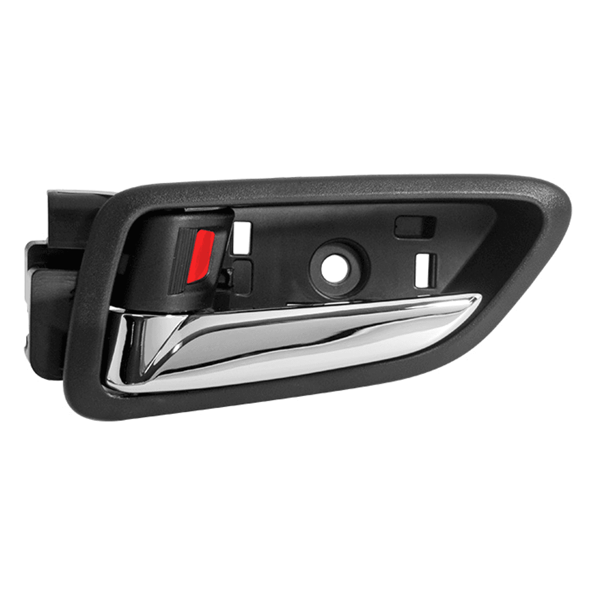 Manija Interior Toyota Yaris R 2015-2020 Cromada/Negra Plastico Izquierdo Delantera/Trasera Hushan