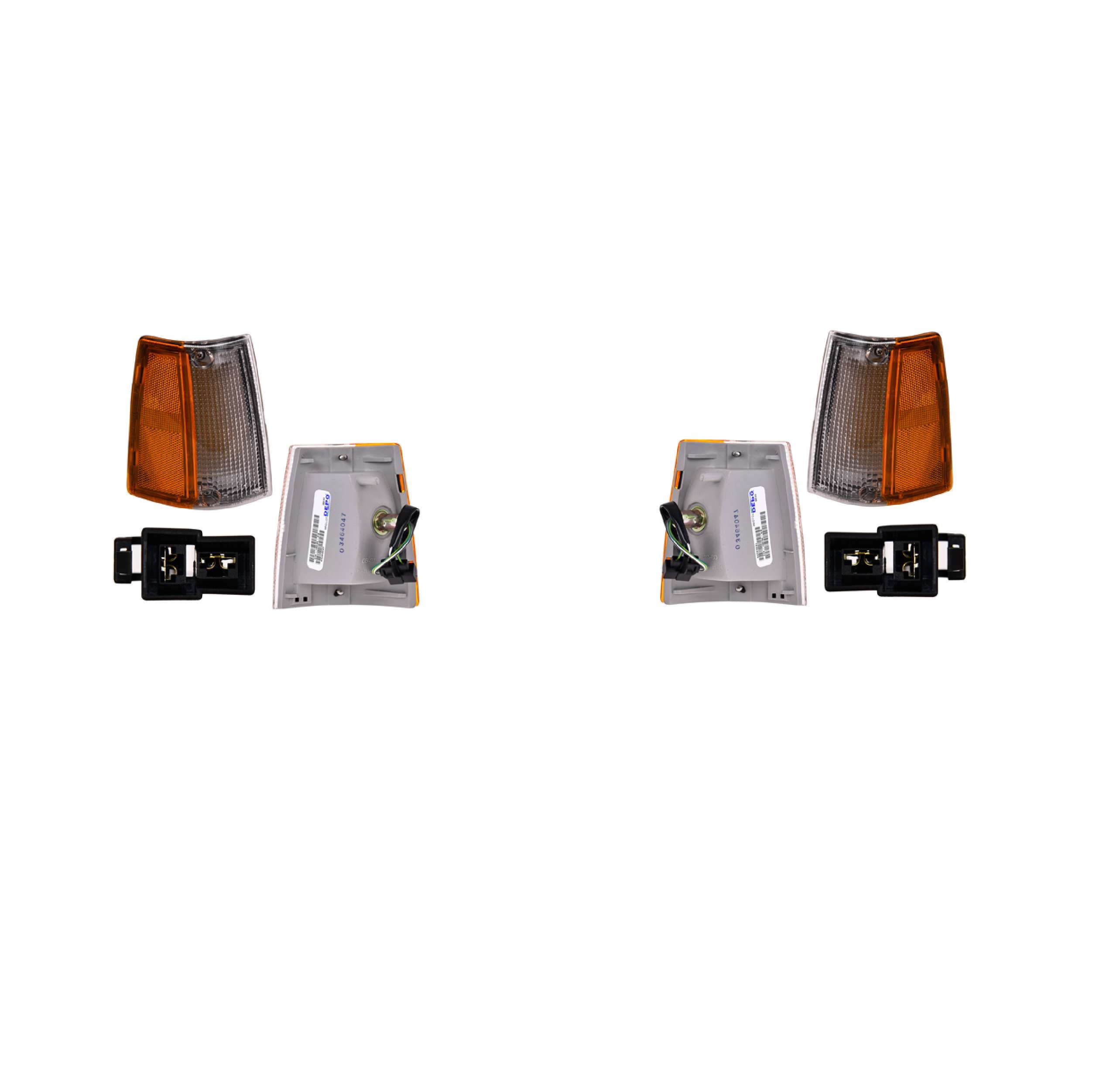 Par Cuartos Punta Mazda Pickup Bicolor 1986-1993 Depo