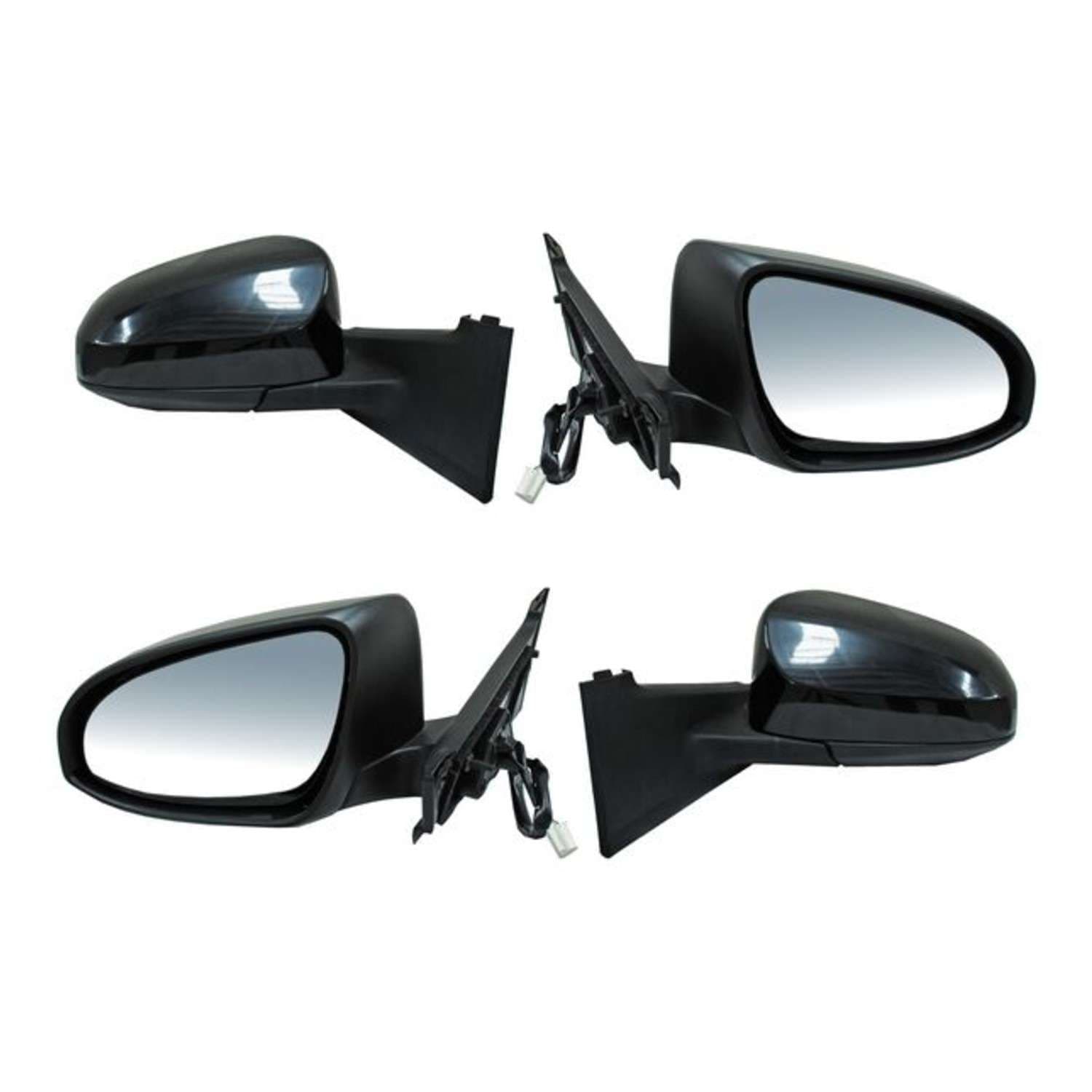 Par Espejos Toyota Yaris 2012-2016 5Puertas Electrico Para Pintar