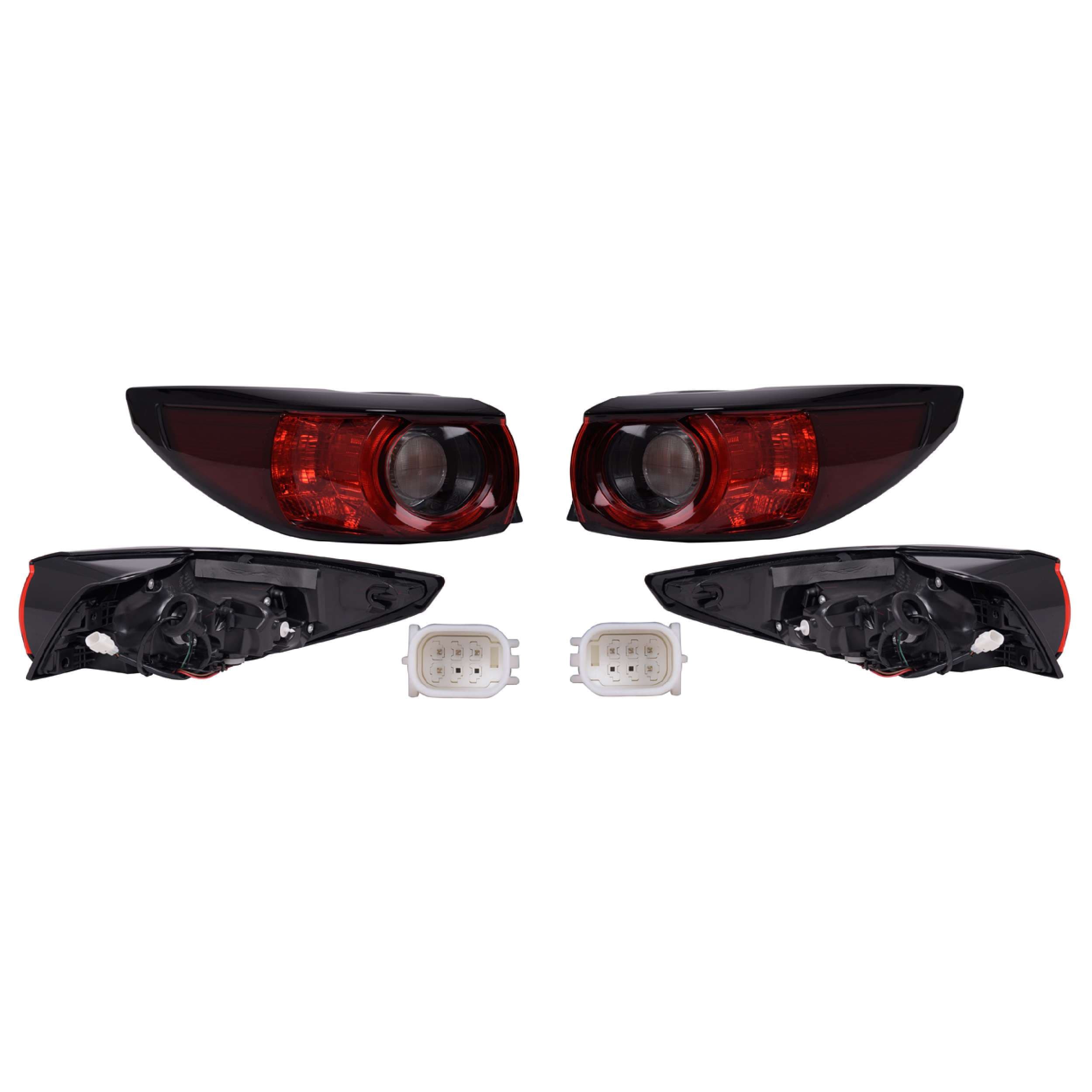 Par Calaveras Exteriores Mazda Cx5 Sport 2018-2021 Depo
