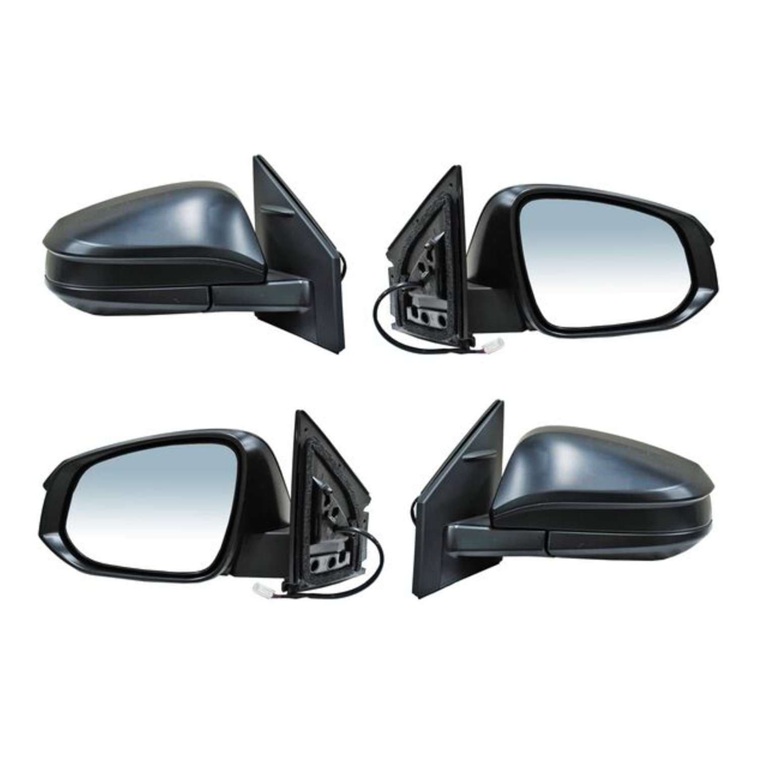Par Espejos Toyota Rav4 2013-2018 Electrico Para Pintar