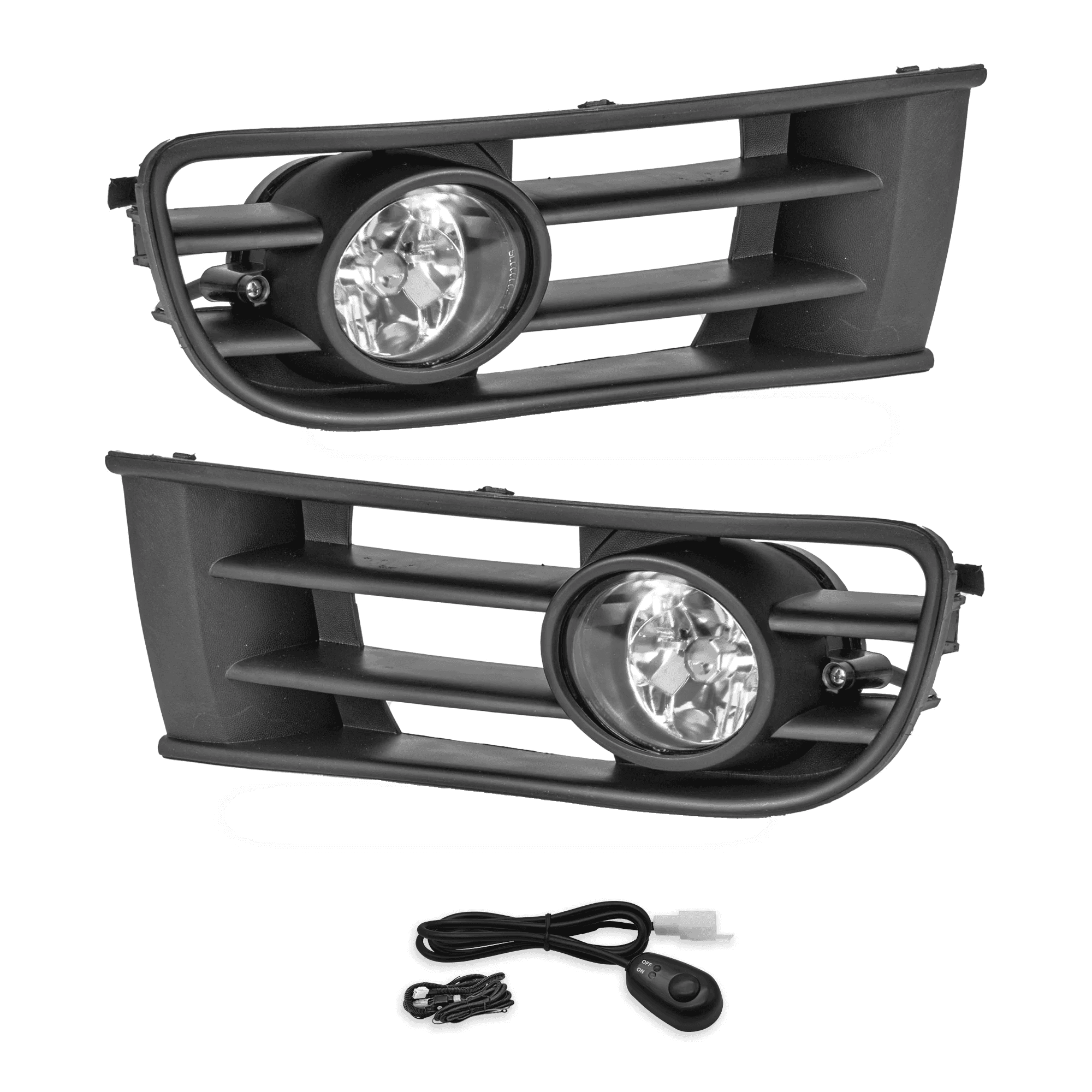 Kit faros niebla Volkswagen Polo 2003-2007 con arnes switch Universal y focos