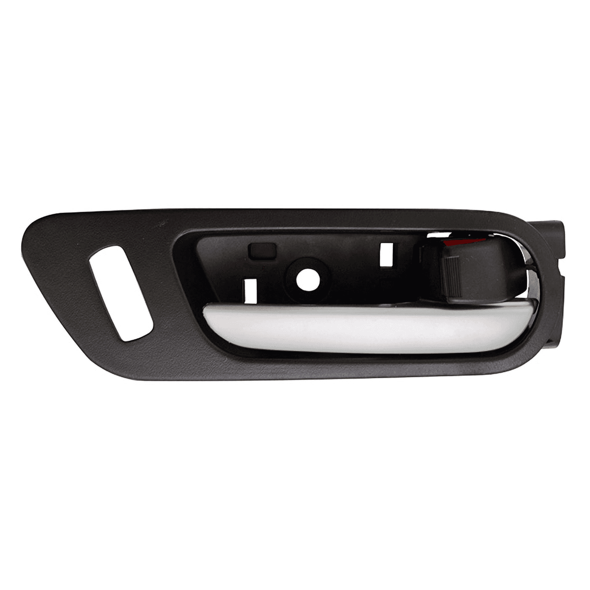 Manija Interior Mazda 6 2009-2013 Con Hoyo Para Seguro Negro/Plata Plastico Izquierdo Delantera Hushan