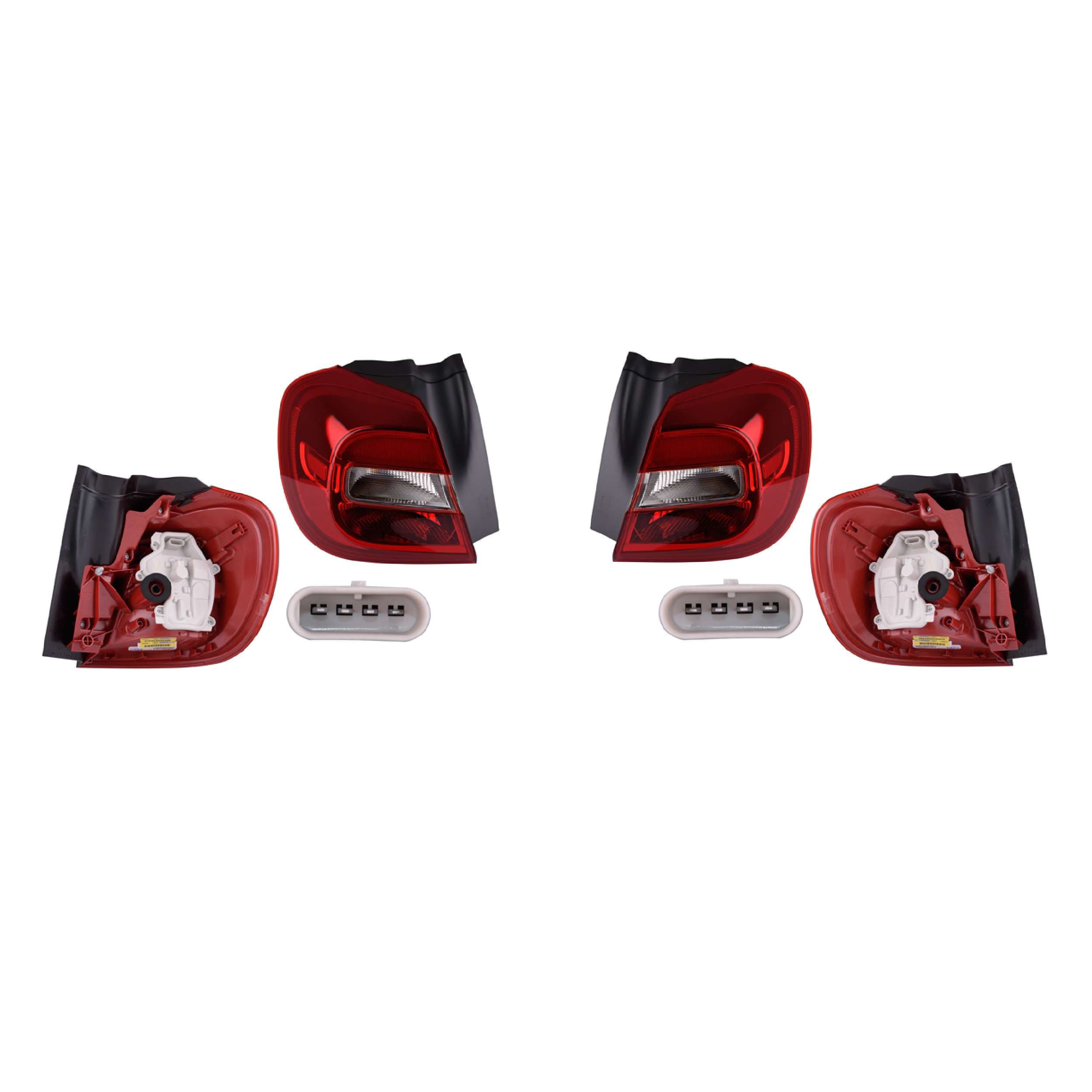 Par Calaveras Exteriores Leds Mercedes Benz Clase Gla 250 Usa 2015-2019 Depo