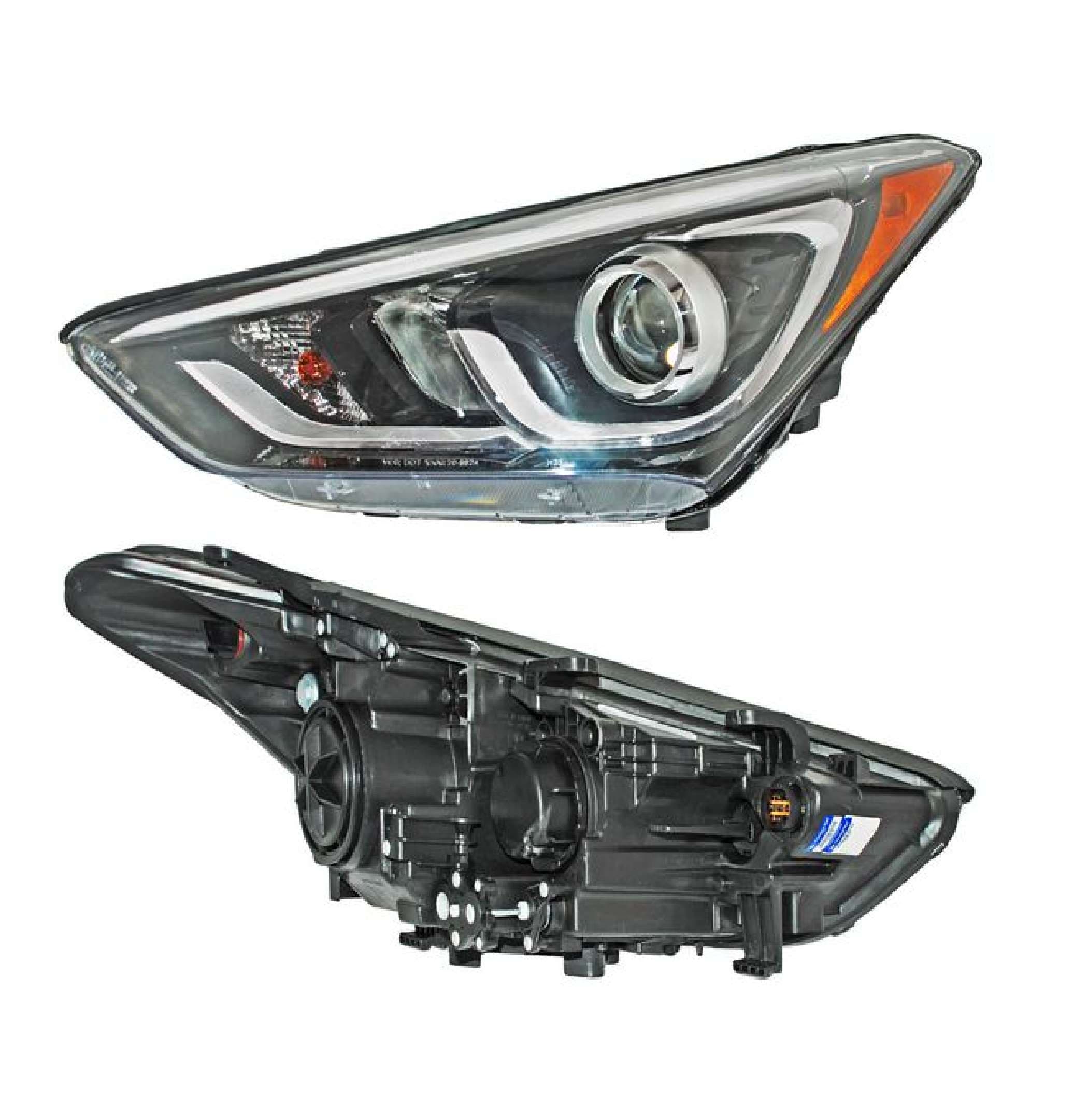 Faro Para Hyundai Santa Fe Sport 2017-2018 Izquierdo