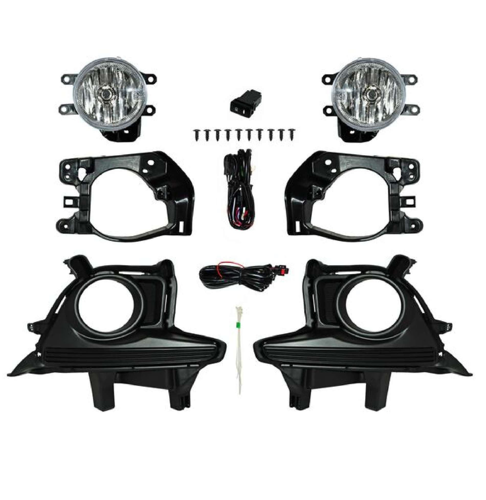Faro Niebla Toyota Highlander 2014-2015 Con Parrilla Juego
