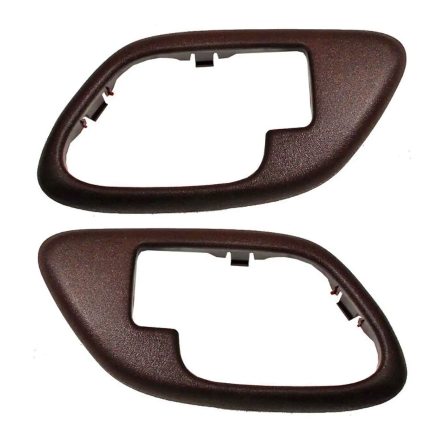 Par Manijas Interiores Chevrolet Cheyenne/Silverado/ Chevrolet Sububurban/Chevrolet Blazer/Gmc Yukon/Chevrolet Tahoe/Cadillac Escalade 1995-1998 Roja Bisel Plastico