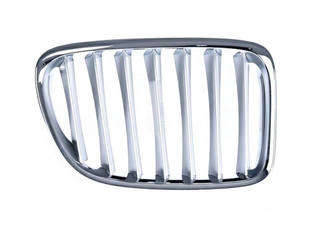 Parrilla Derecha Plata Filo Cromado Bmw X1 2013-2015