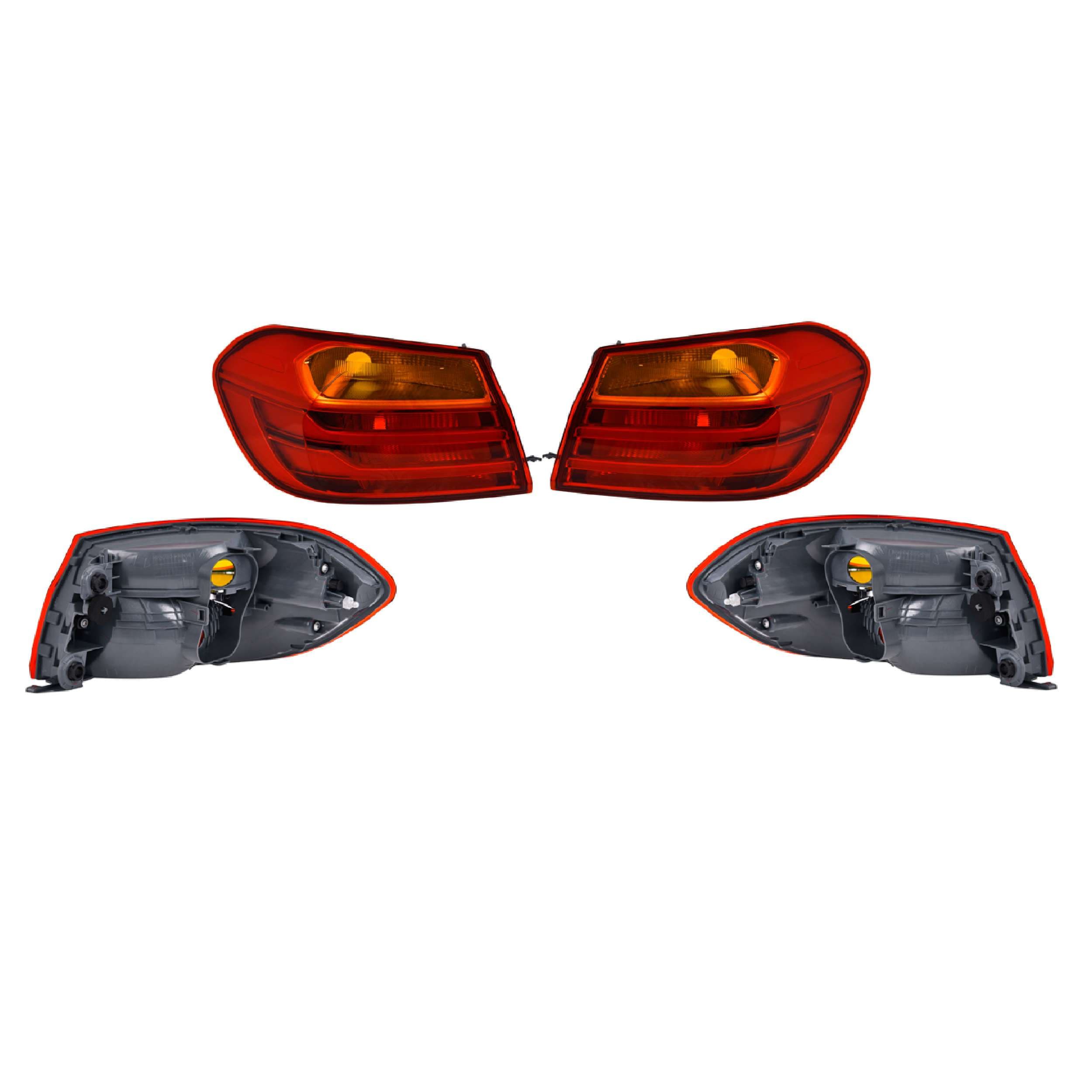 Par Calaveras Exteriores Leds Bmw Serie 4 Coupe 2014-2017 / Bmw M4 Coupe 2015-2017 Depo
