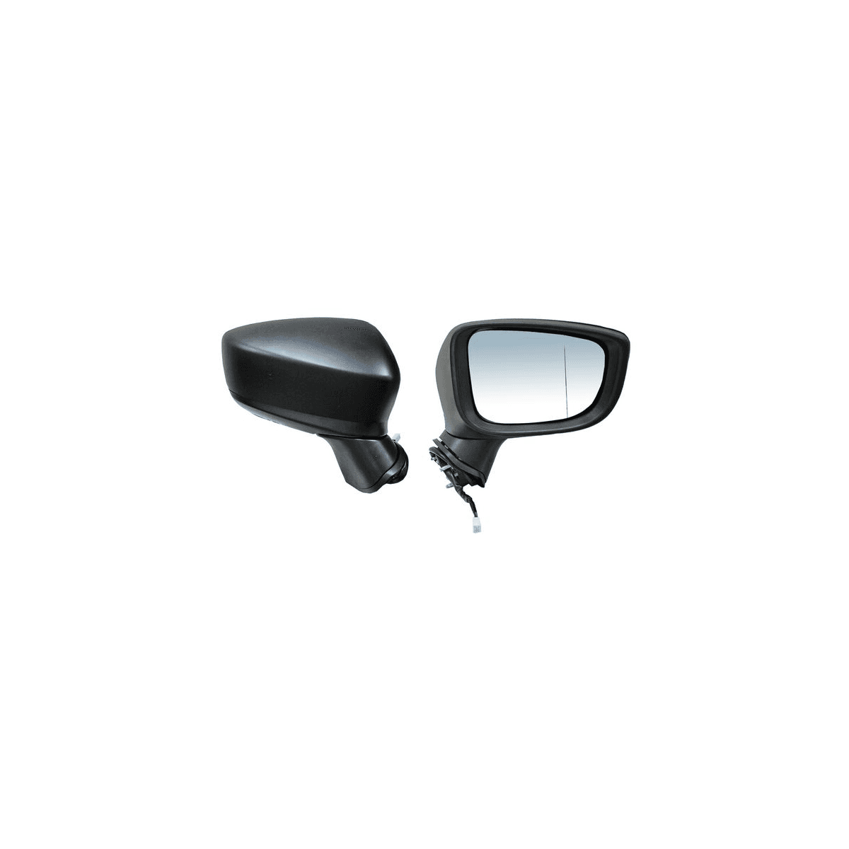 Espejo Mazda 3 2014-2018 Electrico Con Direccional Para Pintar Con Desempañante 6 Pines Derecho