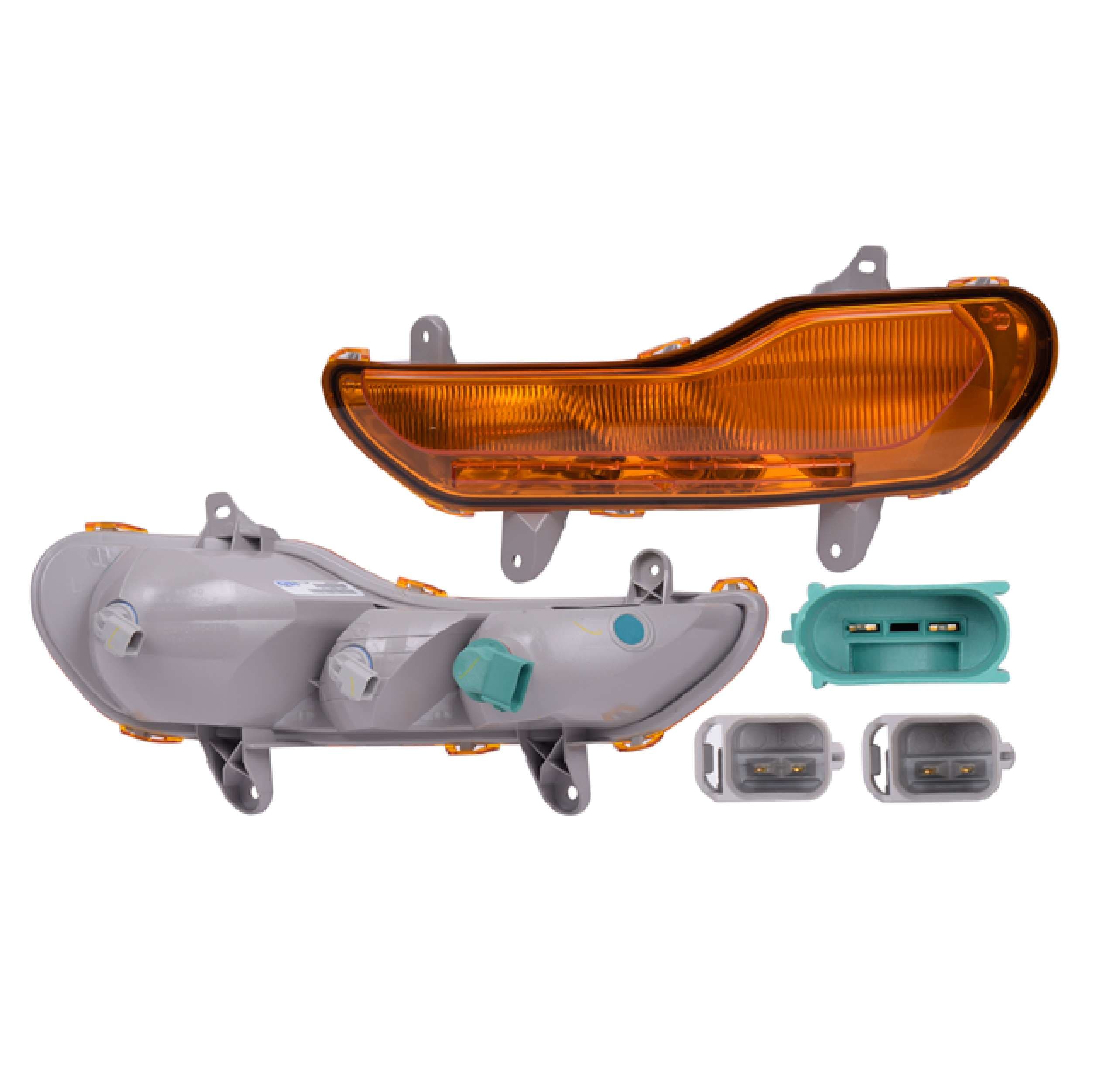 Cuarto Frontal Ambar Izquierdo Ford Escape S / Ford Escape S Plus / Ford Escape Se / Ford Escape Se Plus / Ford Escape 2.0 / Ford Escape 2.5 2013-2016 Depo
