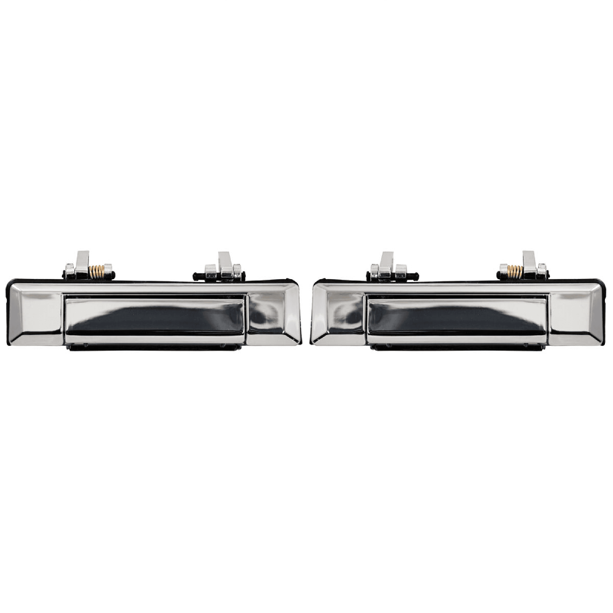 Par Manijas Exteriores Toyota Pu 1984-1988 Cromada Plastico