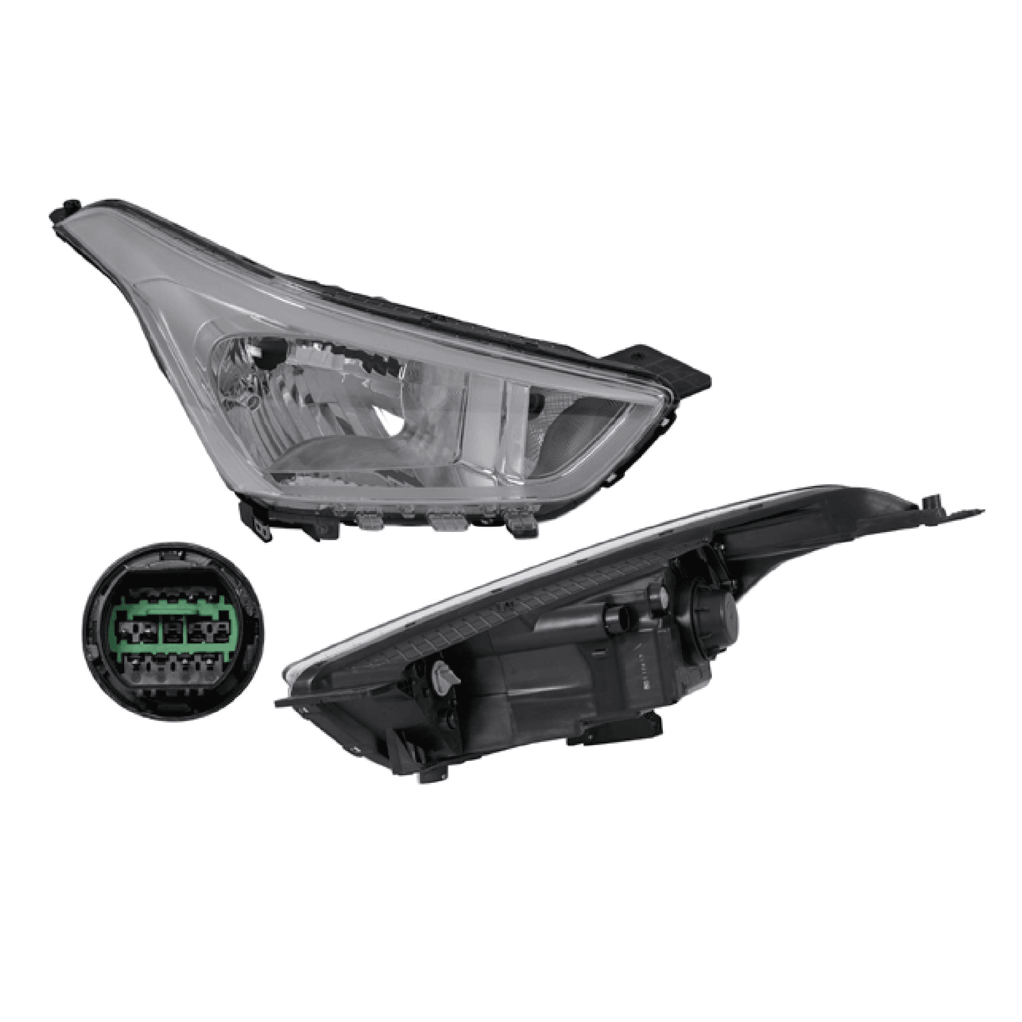 Faro Derecho Hyundai Creta 2017-2019 Manual Sin Foco Para Halogeno Depo