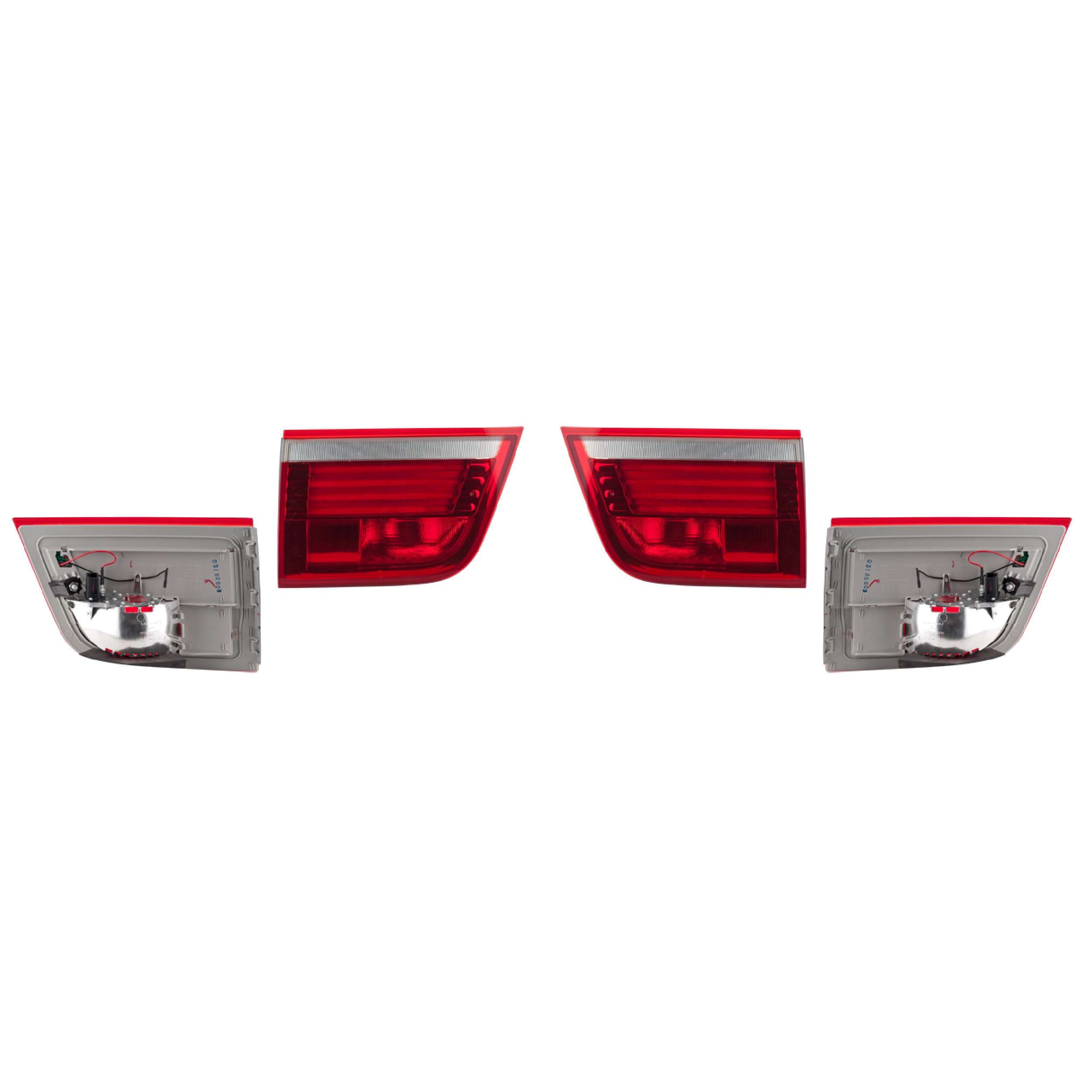 Par Calaveras Interiores Leds Bmw X5 2007-2010 Depo