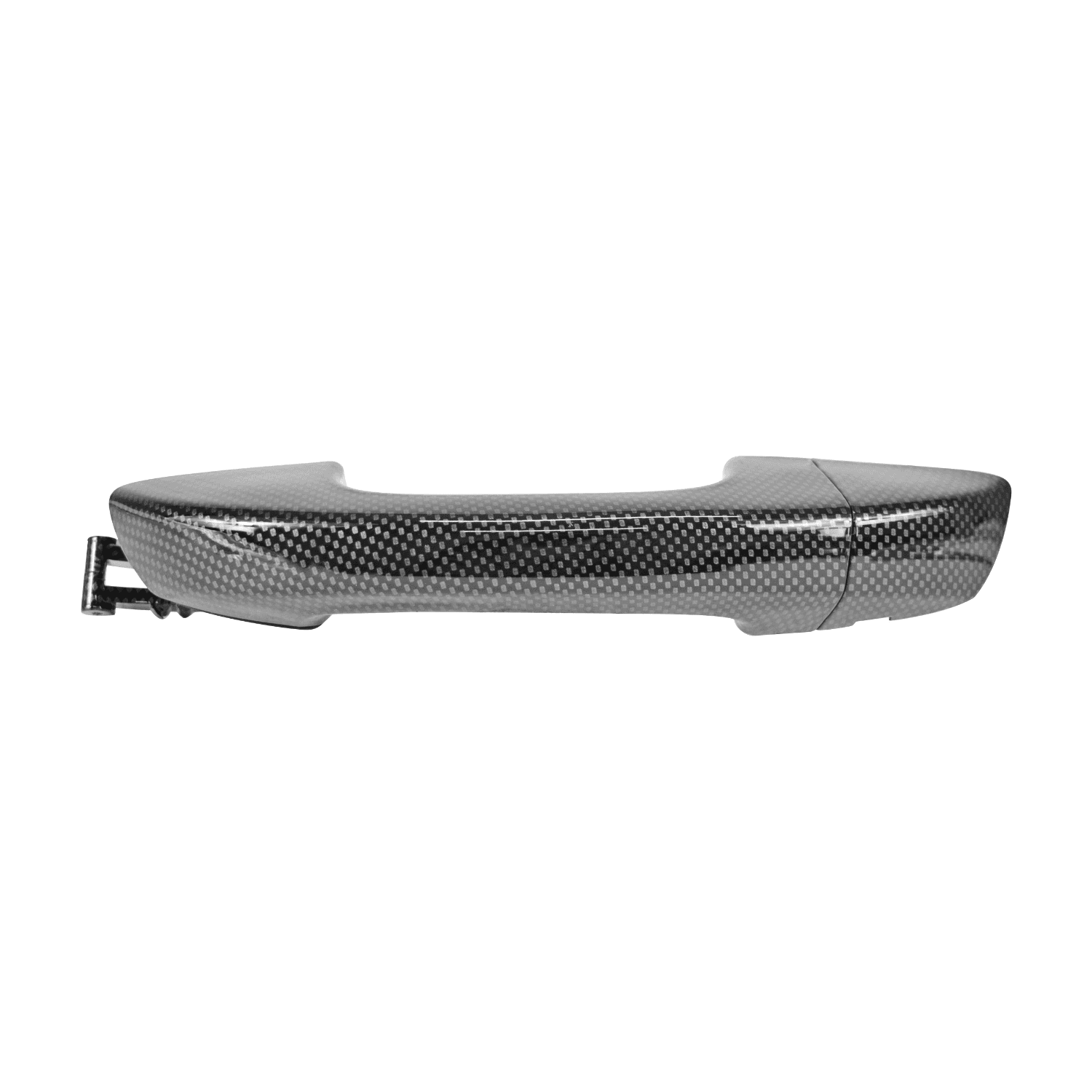 Manija Exterior De Carbon Volkswagen Passat 2012-2016 Sin Hoyo Para Llave Fibra Negra Plastico Izquierdo Delantera Hushan