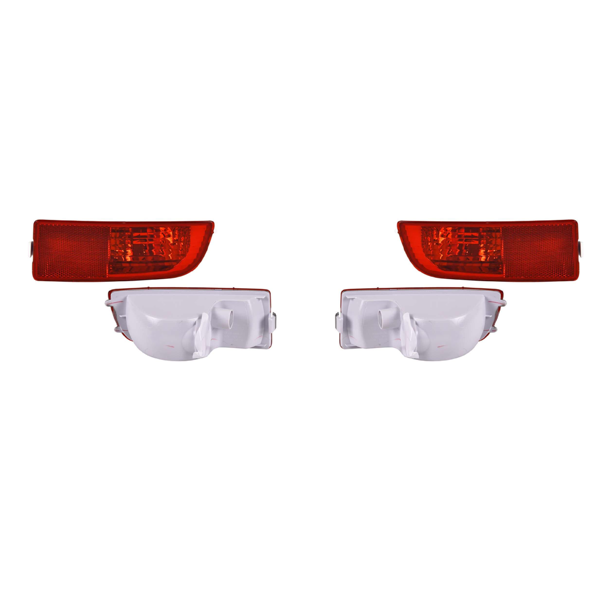Par Cuartos Reflejante Traseros Mercedes Benz Sprinter Para Foco 2010-2019 Depo