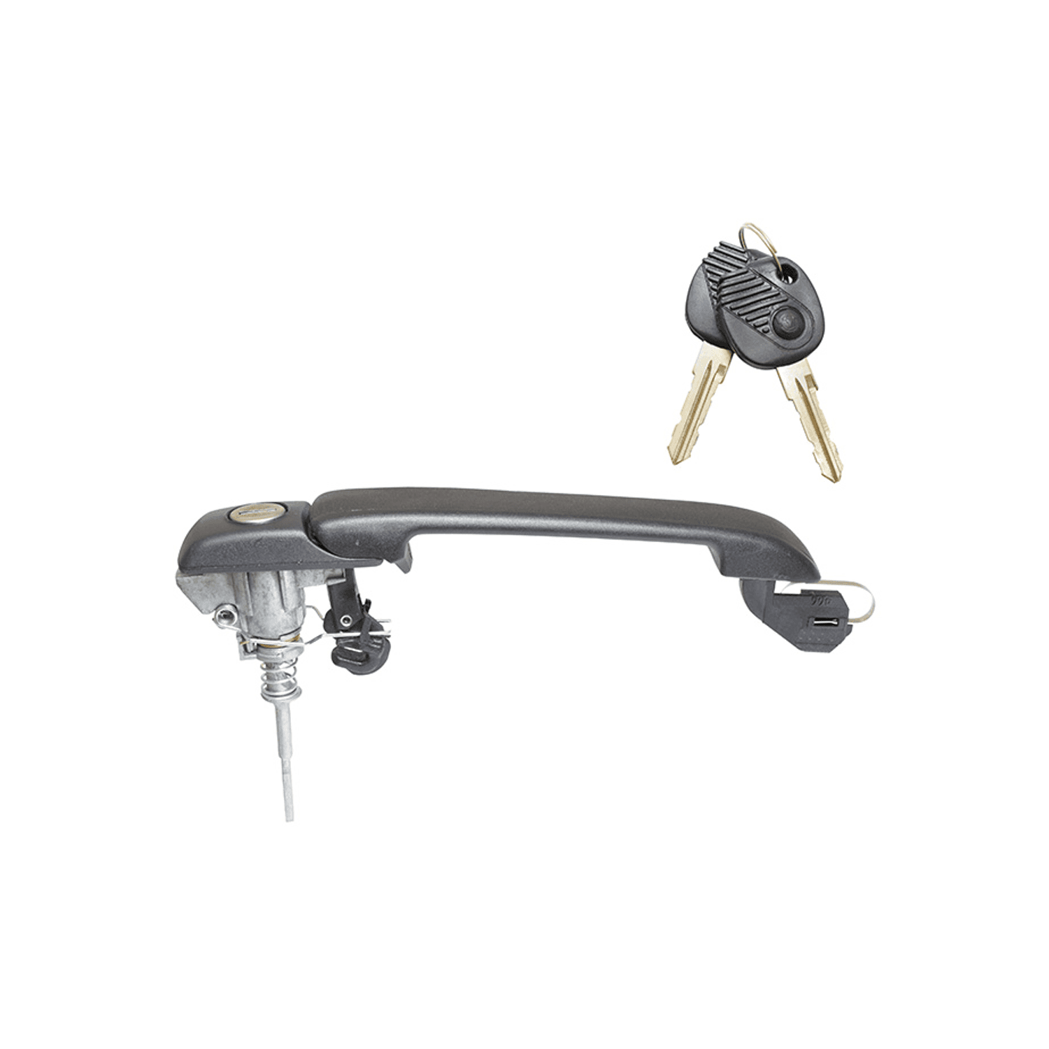 Manija Exterior Volkswagen Pointer 2P 1997-1999 Corrugada Negra Plastico 373.837.205 Delantera Derecha/Izquierda