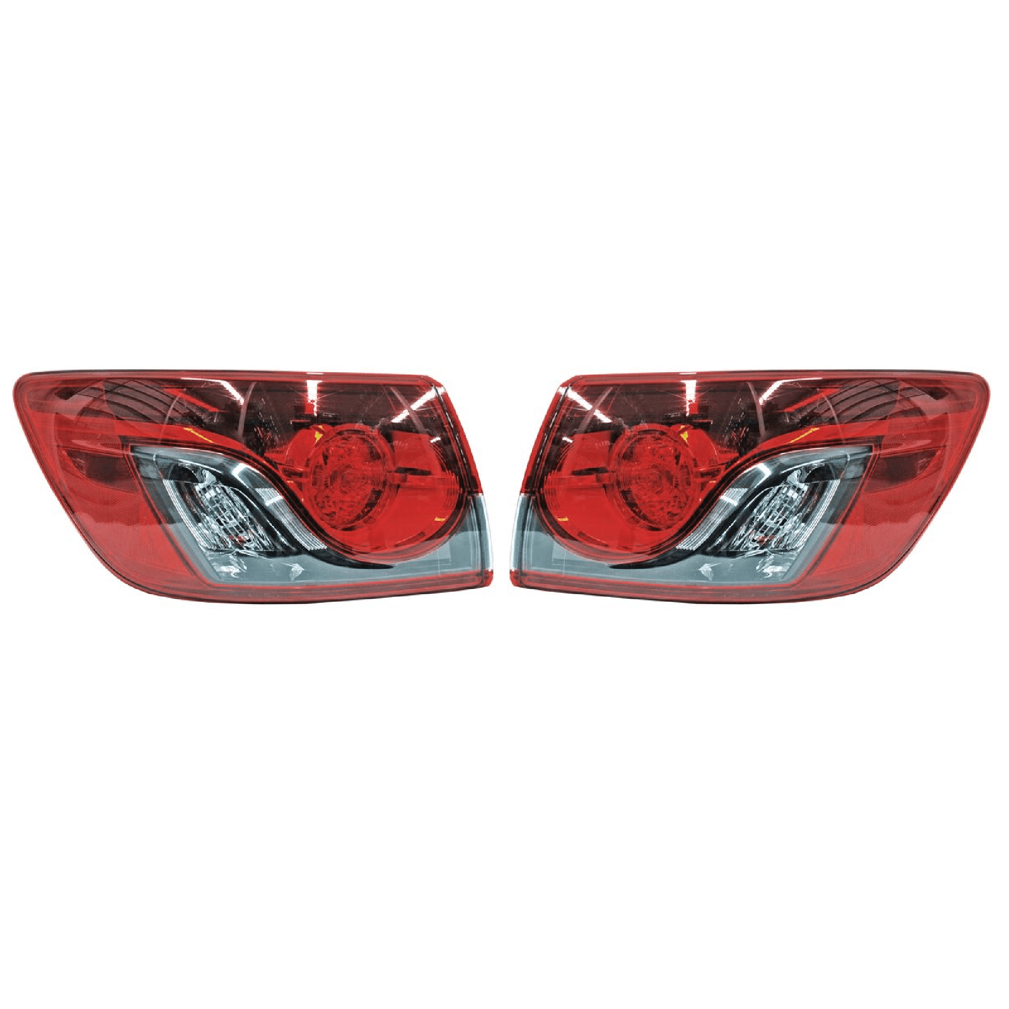 Par Calaveras Mazda Cx9 2013-2015 Exterior Con Arnes