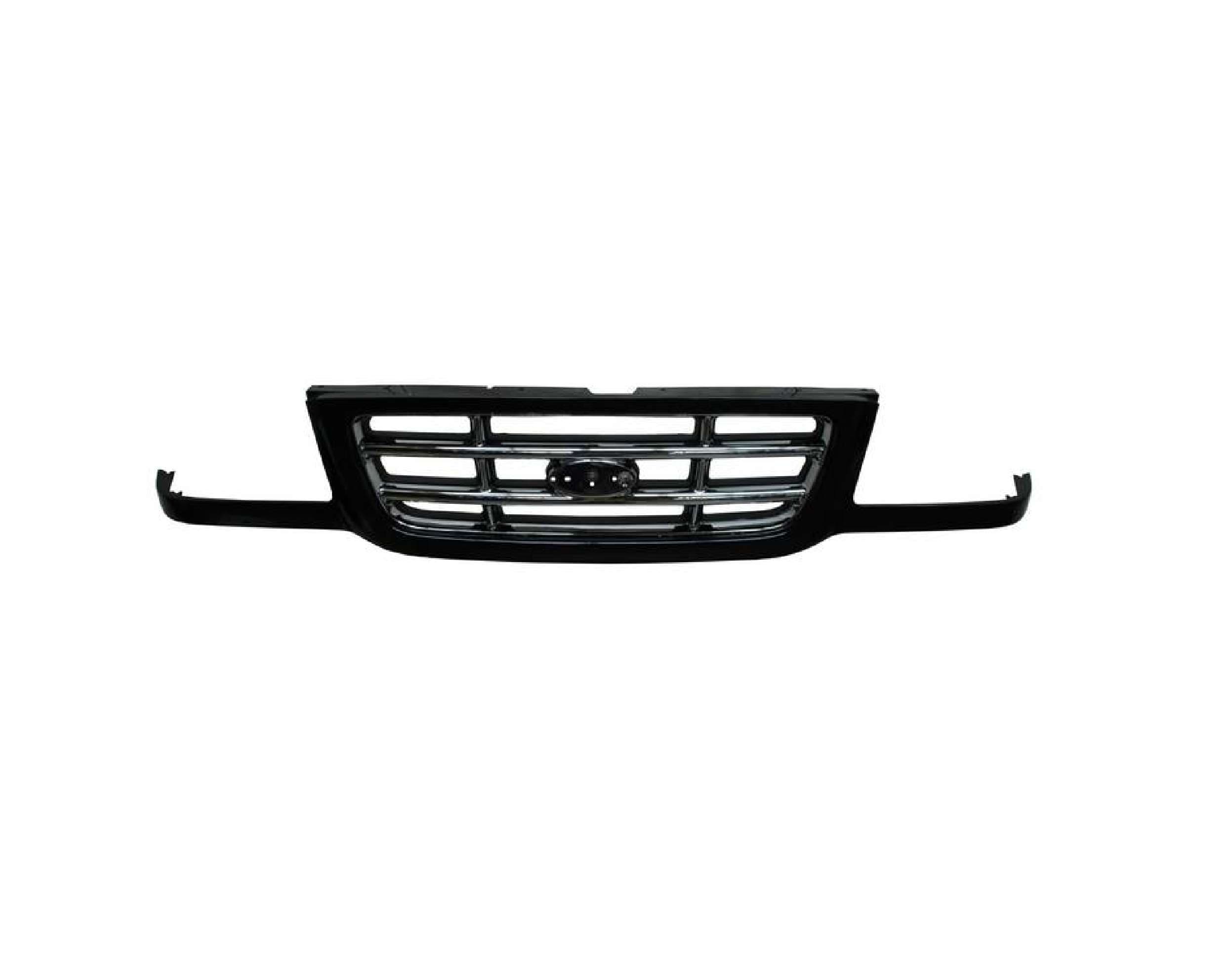 Parrilla Ford Ranger 2001-2004 Lineas Cromadas