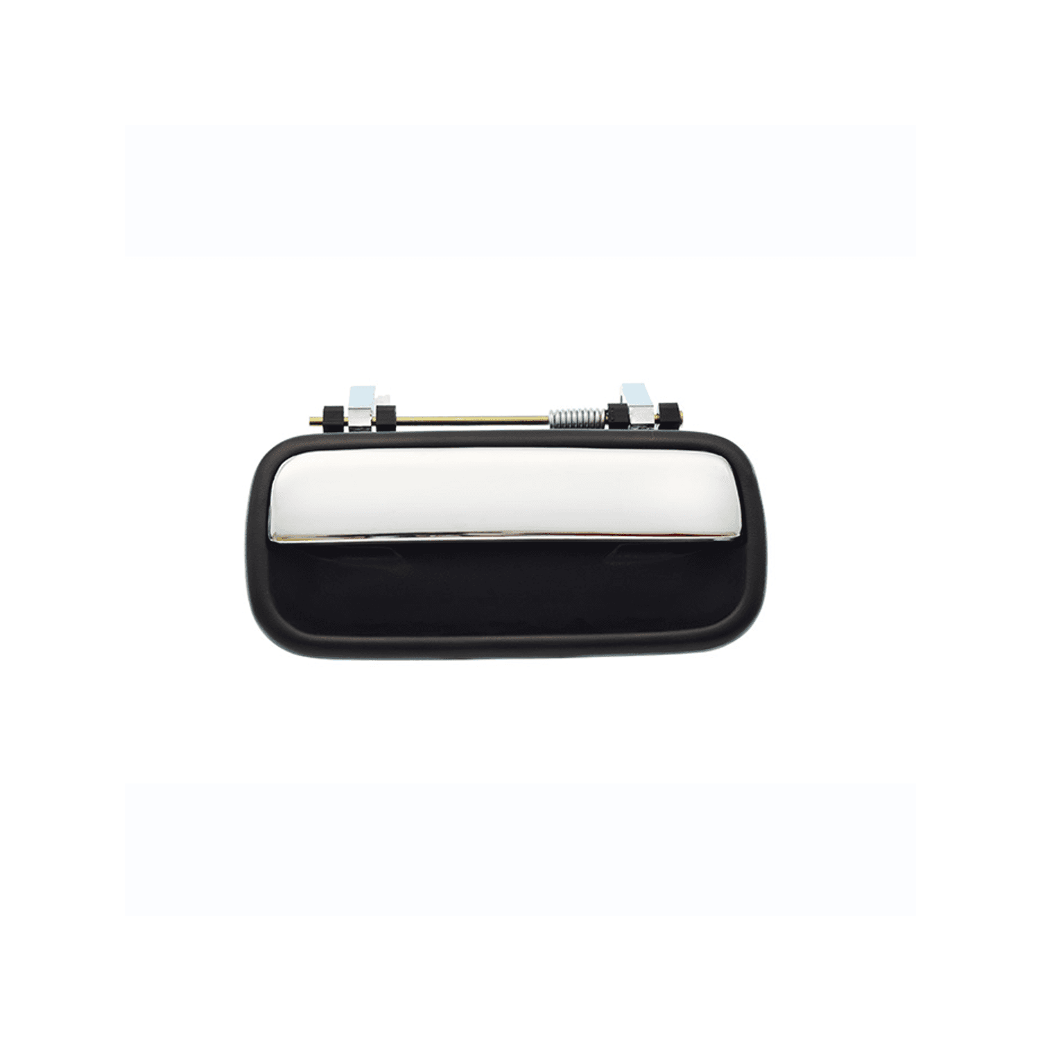 Manija Exterior Toyota 4Runner 1990-1995 Corrugada Negra/Cromo Plastico Derecha Trasera Hushan