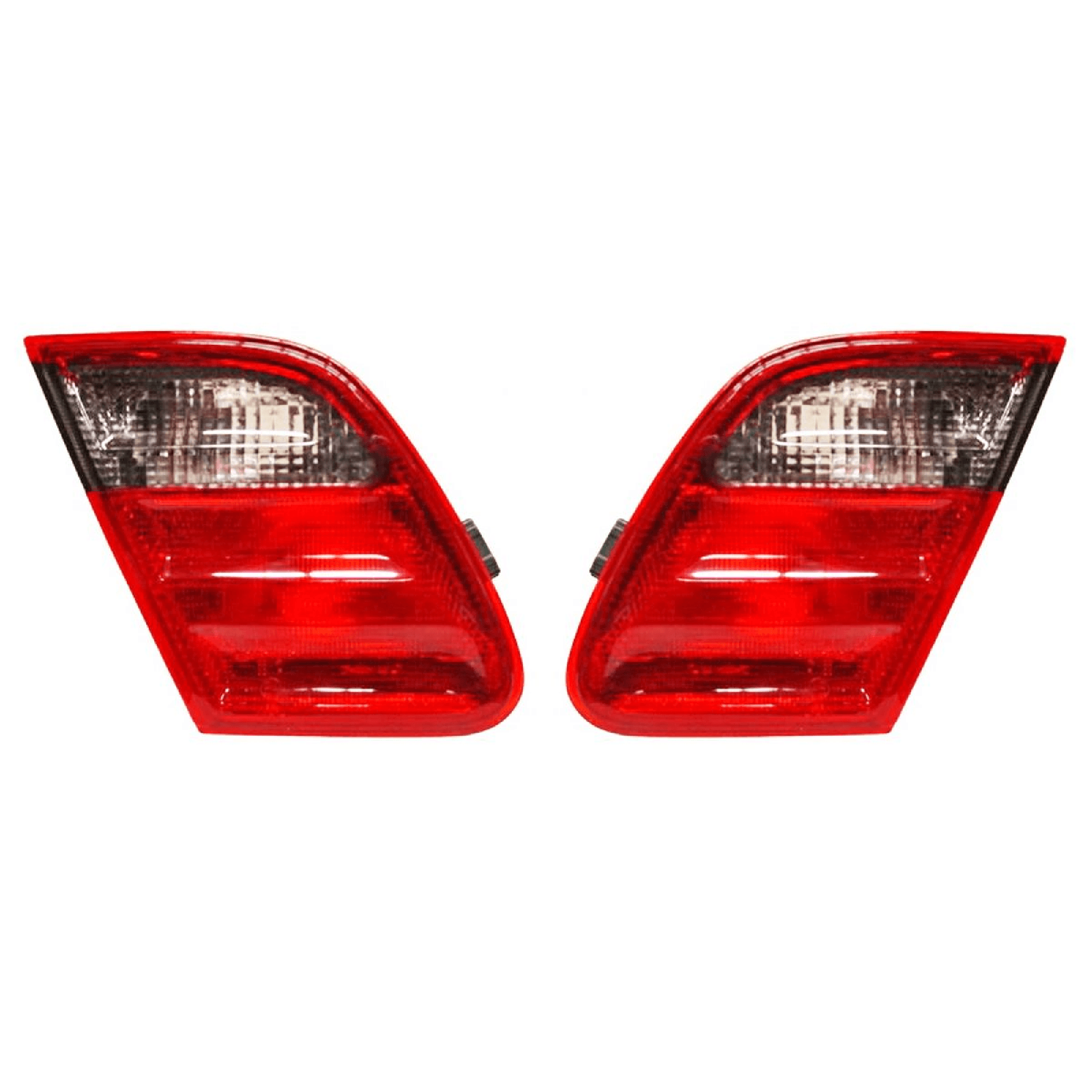 Par Calaveras Mercedes benz Clase E 1999-2001 Rojo/Oscura Interior Sin Arnes