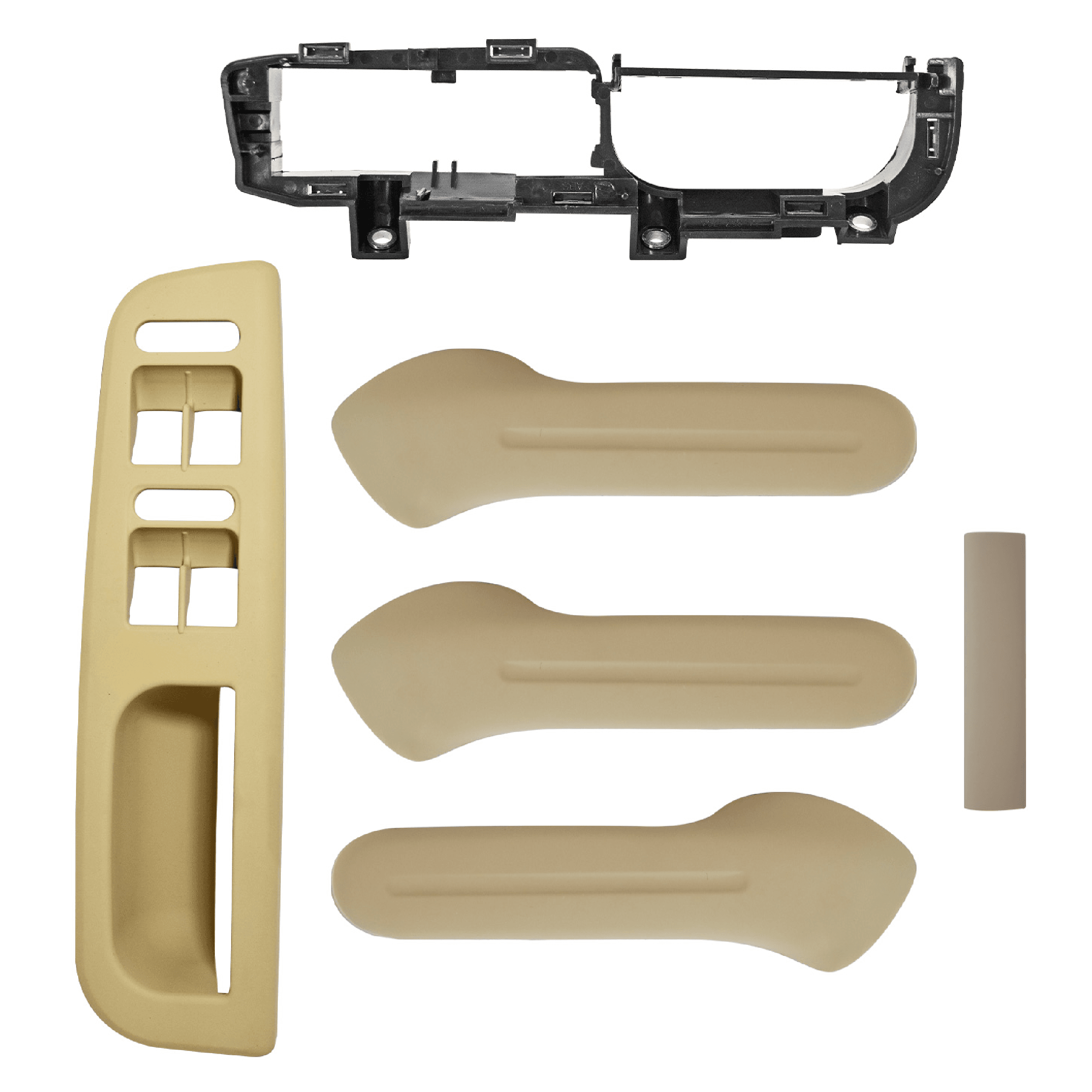Manija Interior Volkswagen Jetta Clasico 2008-2015 Lisa Beige Plastico Solo Mango Derecha/Izquierda Manijauto