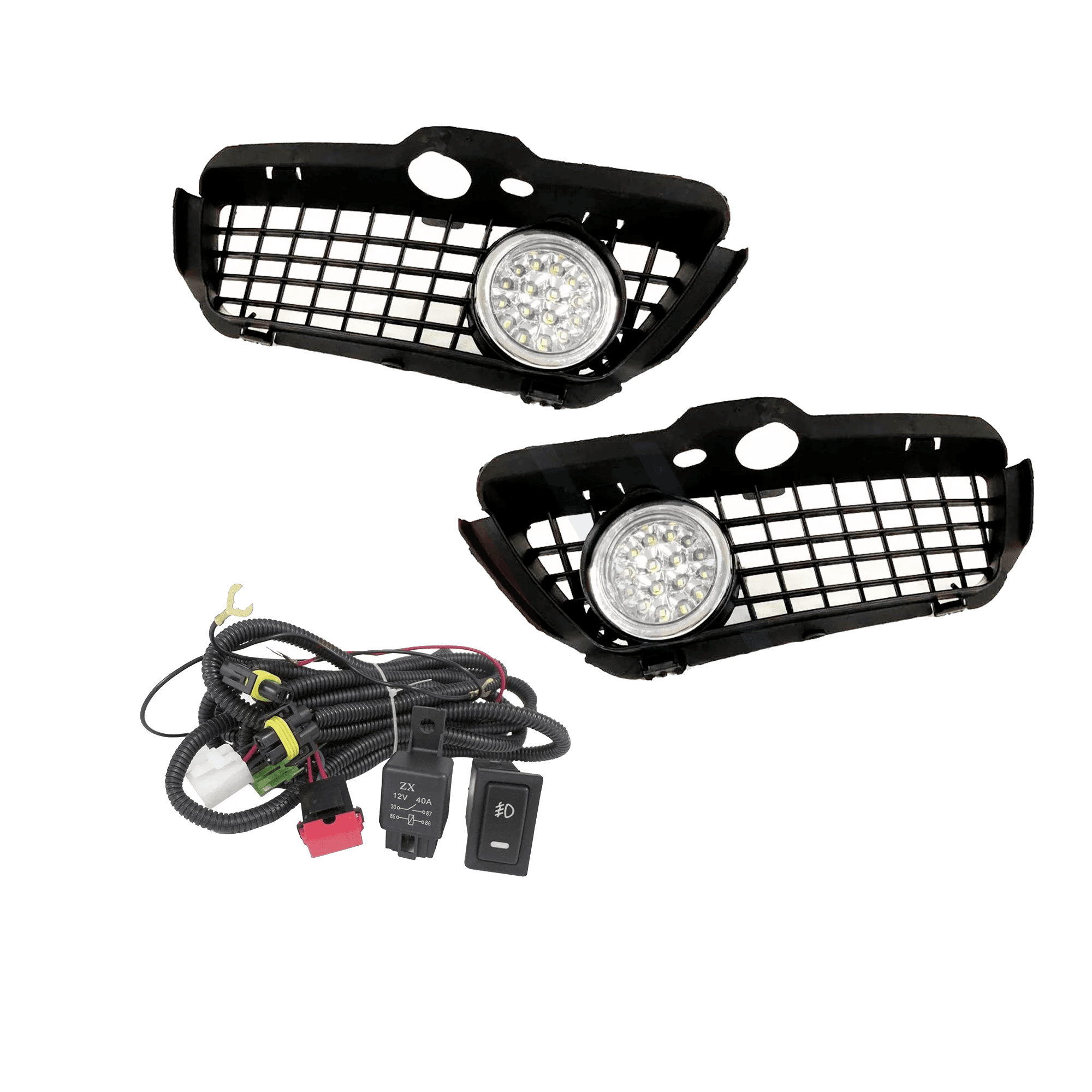 Kit faros niebla Led Volkswagen Golf/Jetta 1993-1999 con arnes y switch Universal