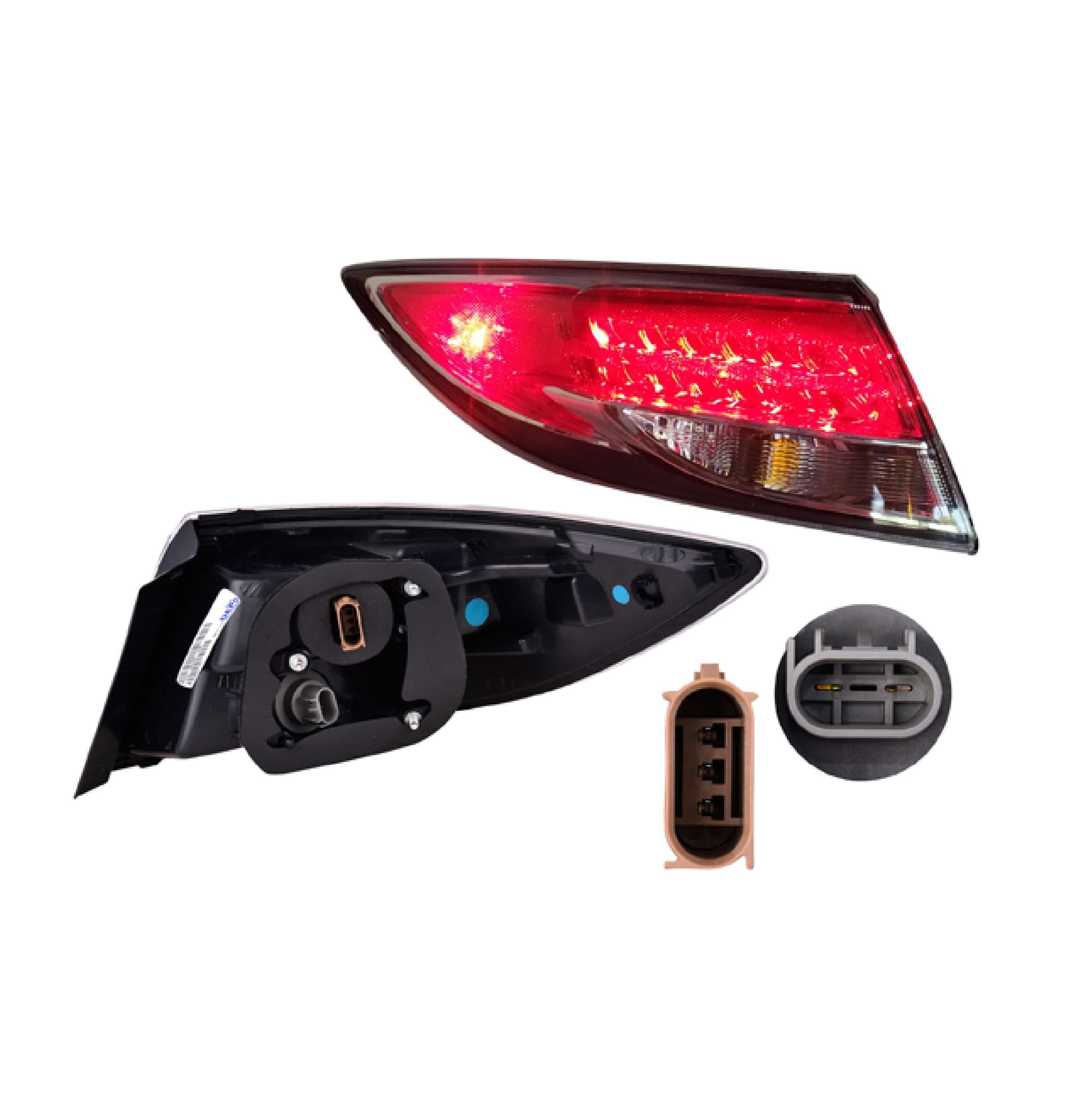 Calavera Exterior Led Mazda 6 2009-2013 Depo Izquierda