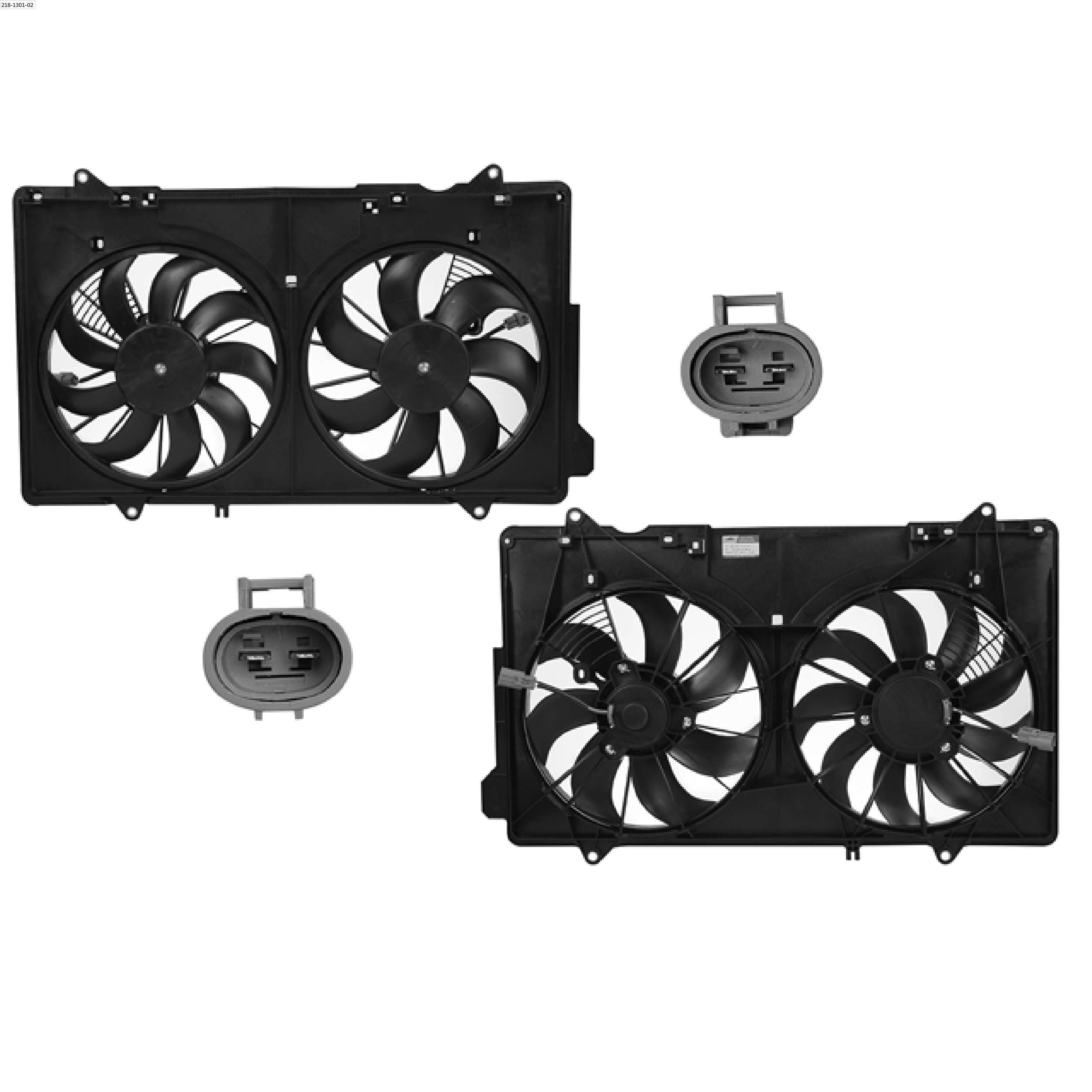 Motoventilador 2:2 Pines Mazda Cx-5 2.0L / 2.5L 2013-2025