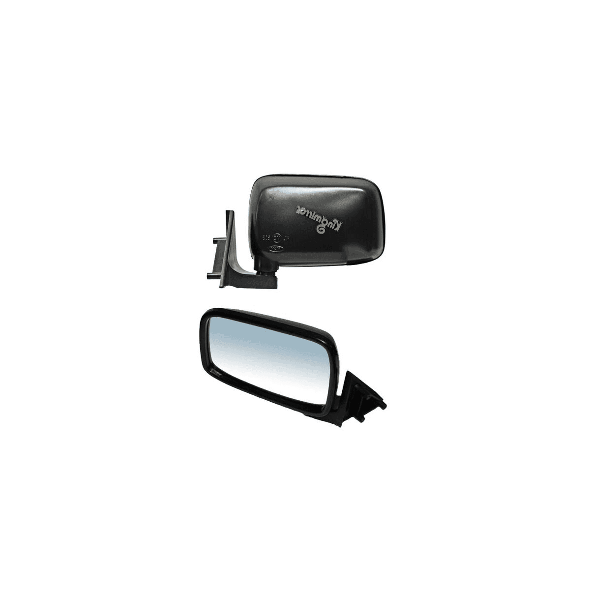 Espejo Mazda Pickup Base/ Se-5/ Le-5/ Lx 1986-1993 Sin Control Negro Izquierdo