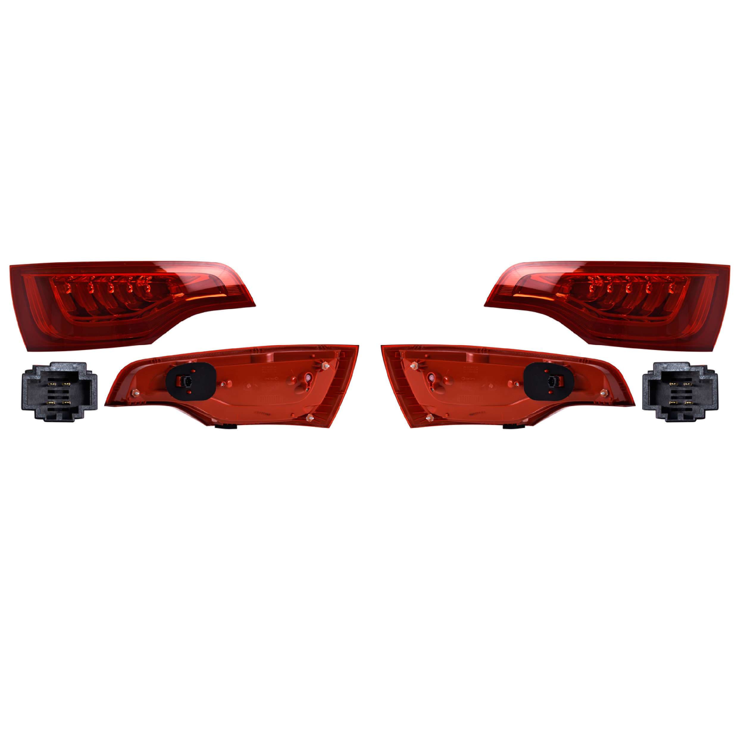 Par Calaveras Leds Audi Q7 2010-2015 Depo