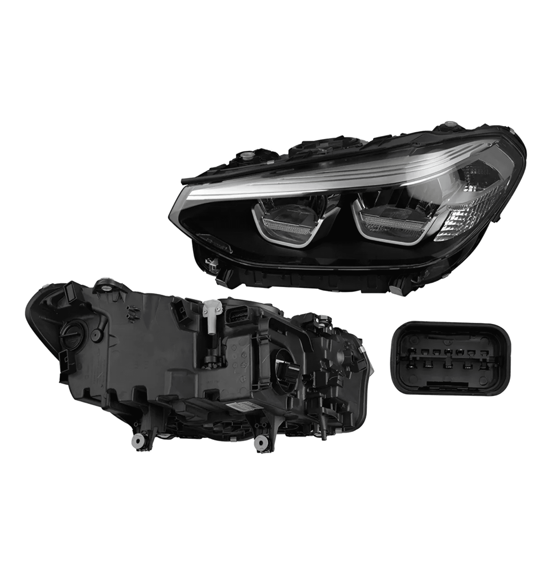 Faro Izquierdo Bmw X3 2018-2021 Con Leds Depo