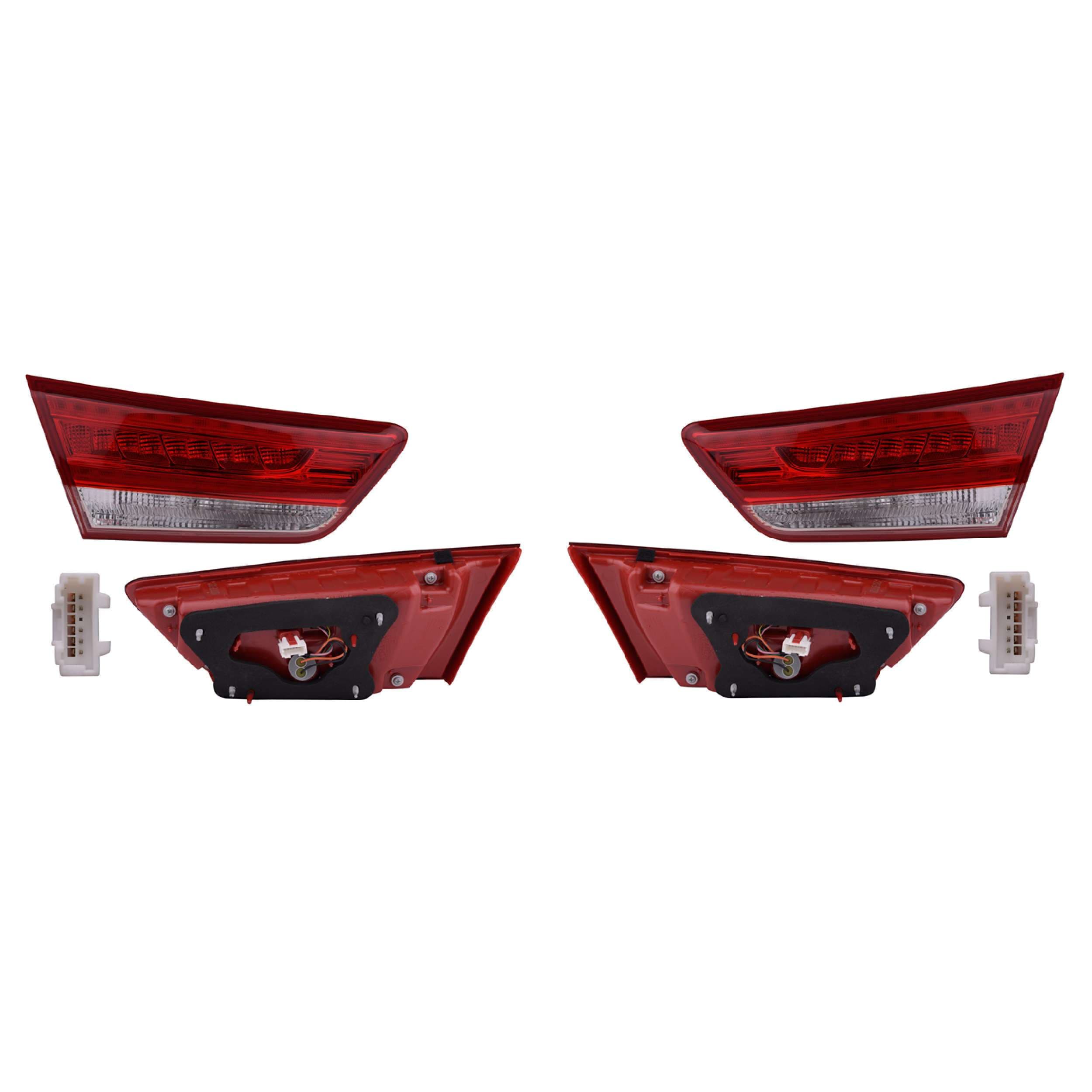 Par Calaveras Interiores Leds Para Kia Optima 2016-2018 Depo