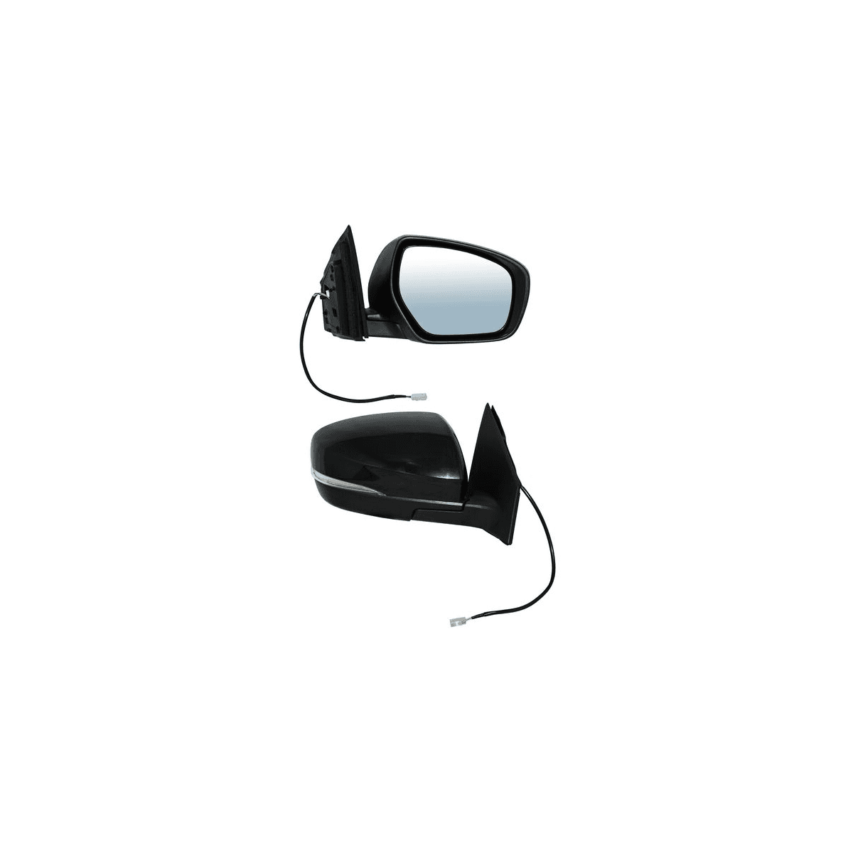 Espejo Mazda Cx9 2013-2015 Electrico Para Pintar Con Sensor Punto Ciego Con Desempañante Con Memoria Con Direccional 11 Pines Derecho