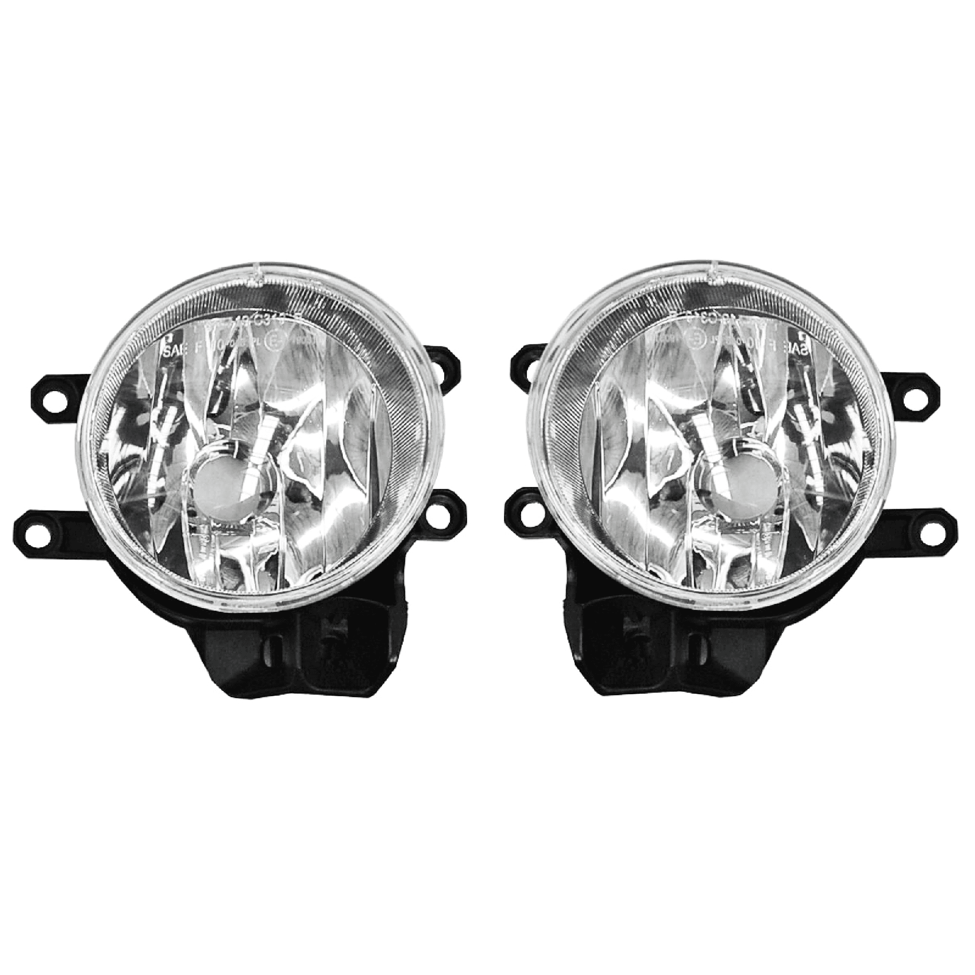 Par Faros Niebla Toyota Yaris  2012-2016 5Puertas Con Base