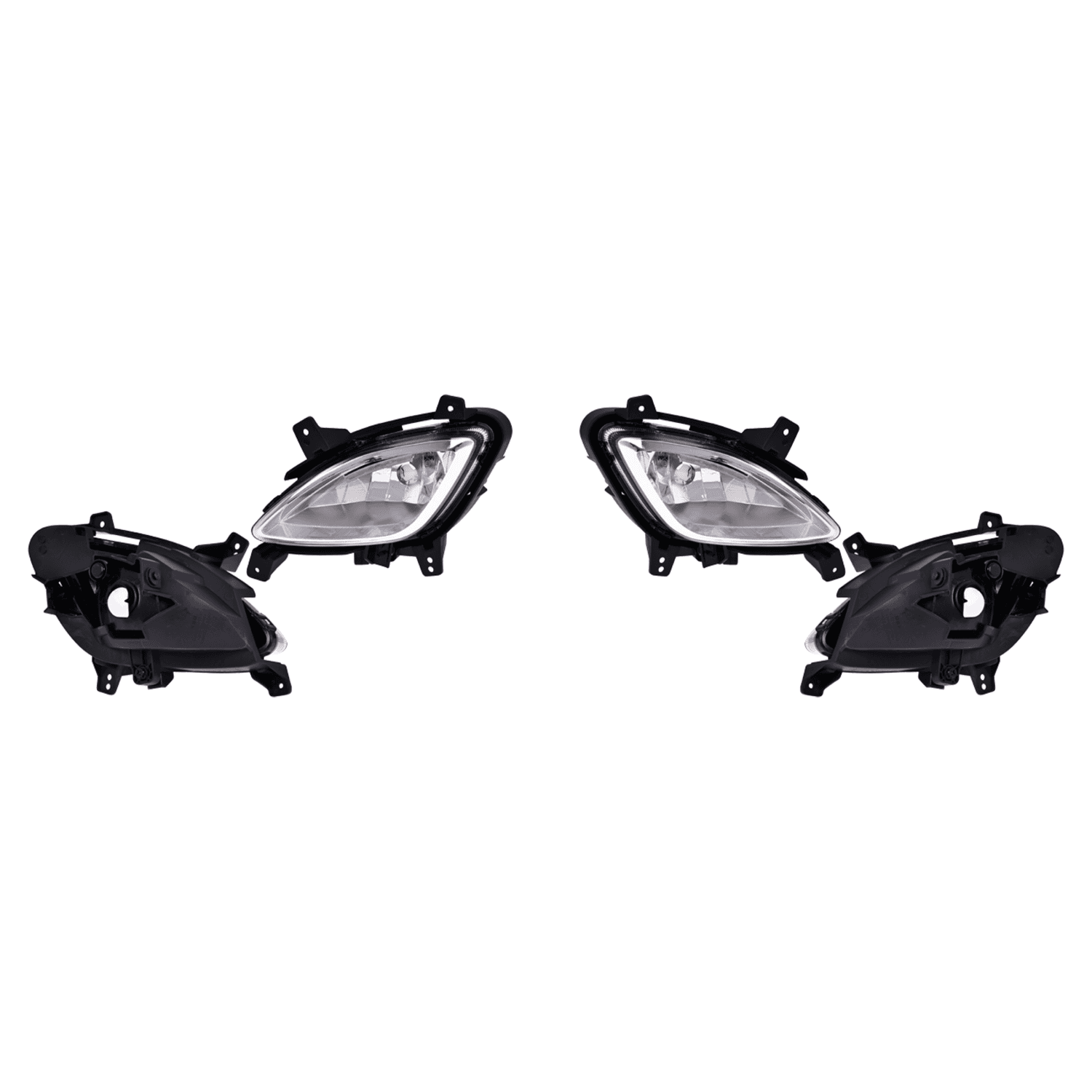 Par Faros Niebla Dodge I10 2011-2014 Depo