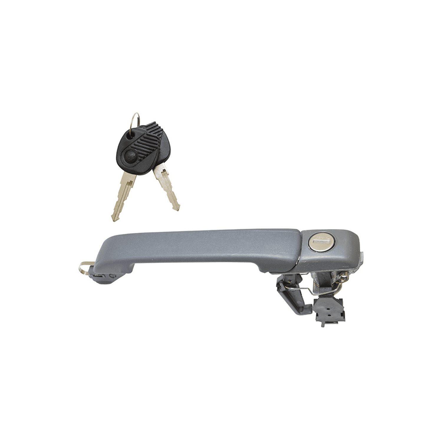 Manija Exterior Volkswagen Pointer 2P 1997-1999 Corrugada Gris Plastico 377.898.205.B Izquierdo Delantera