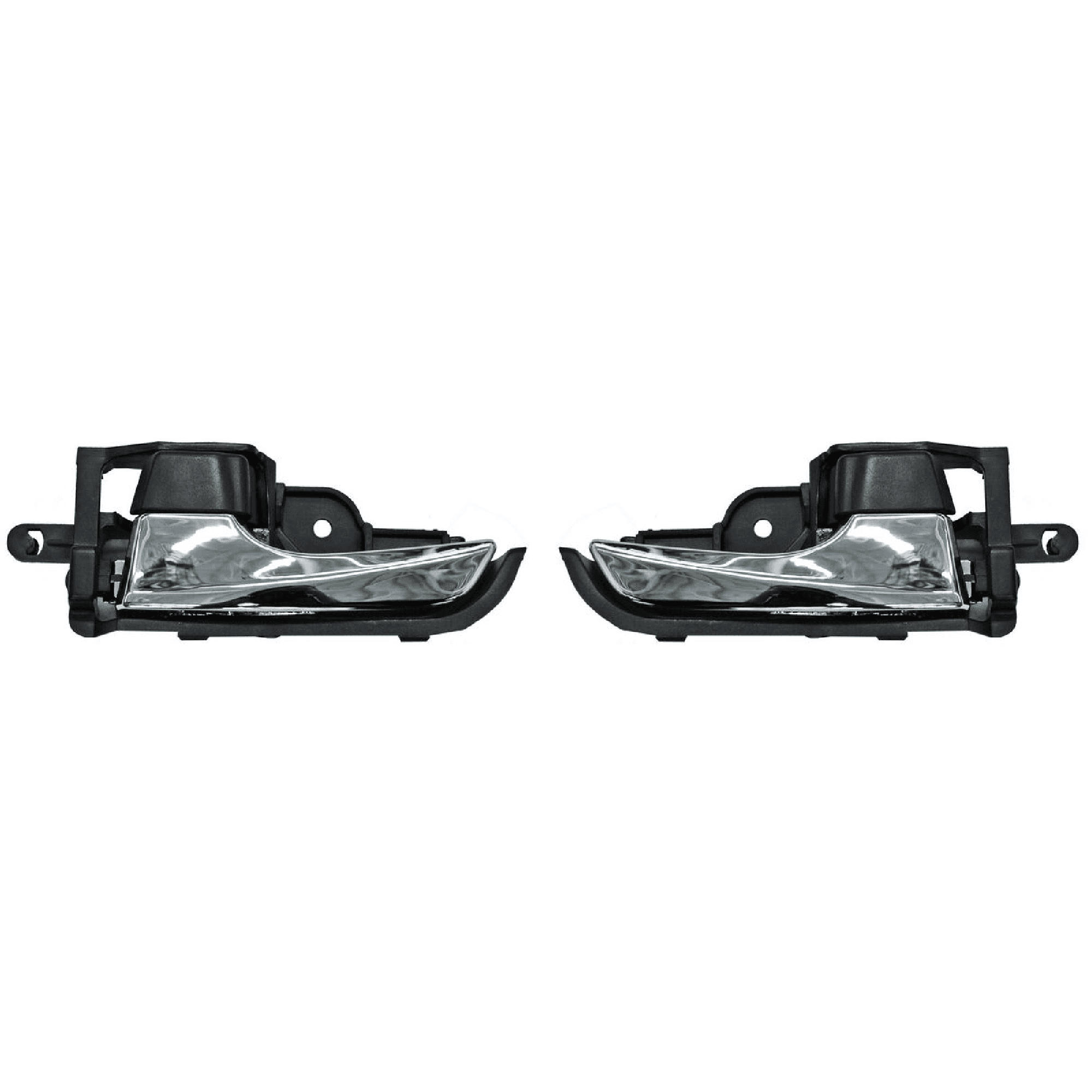 Par Manijas Interiores Toyota Avanza 2012-2013 Negra/ Cromo Delantera/ Trasera