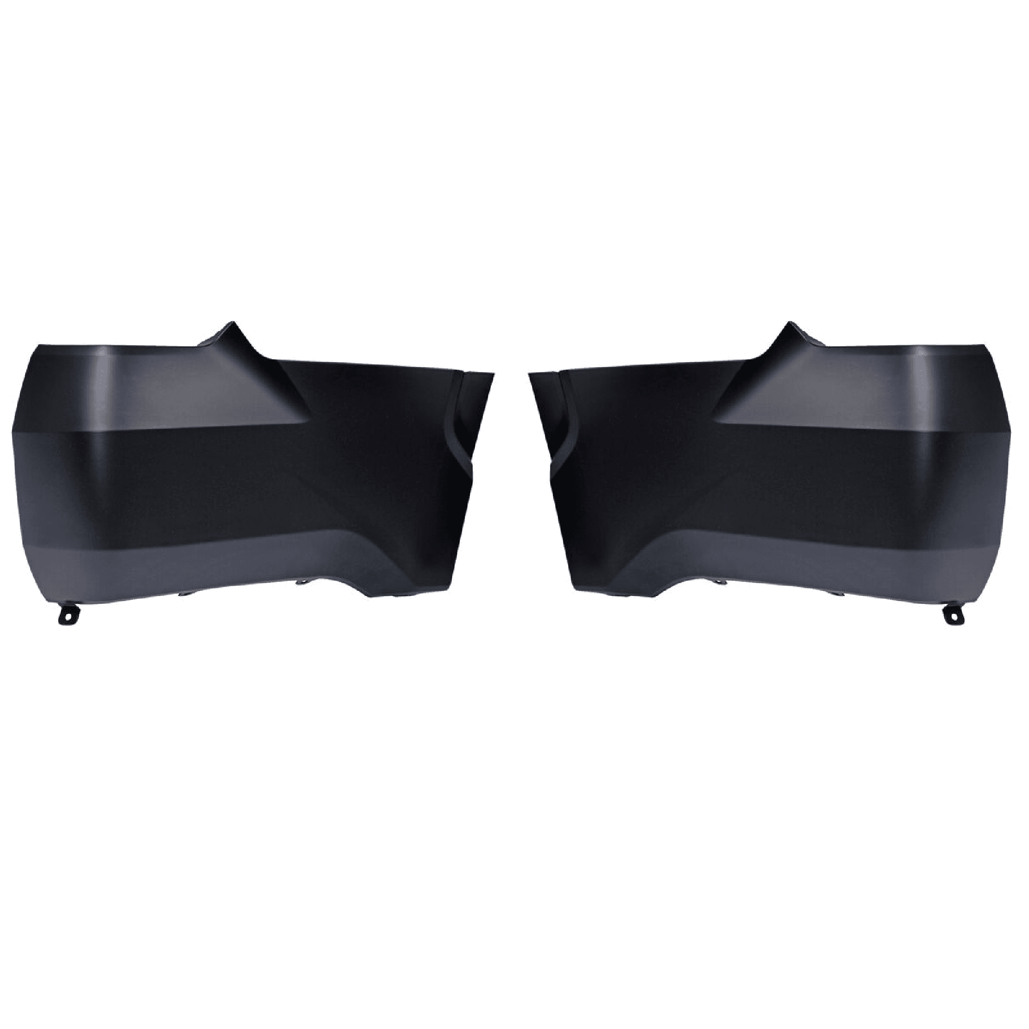 Par Alerones Traseros Toyota Tundra 2023 Negro Sin hoyo Para Sensor
