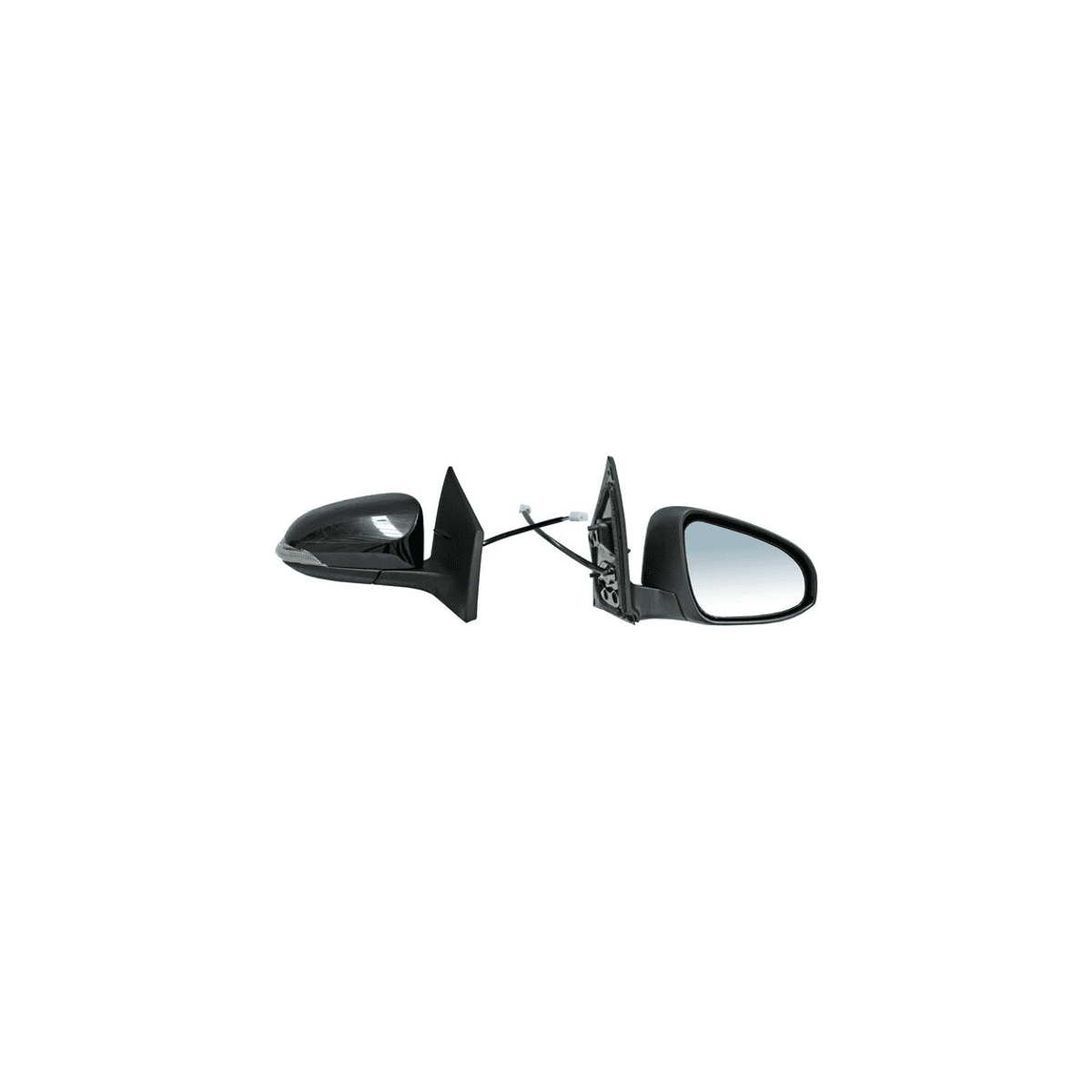 Espejo Toyota Corolla Eco/ S/ Ce/ Le/ L 2014-2019 Electrico Con Desempañante Con Direccional Para Pintar Derecho