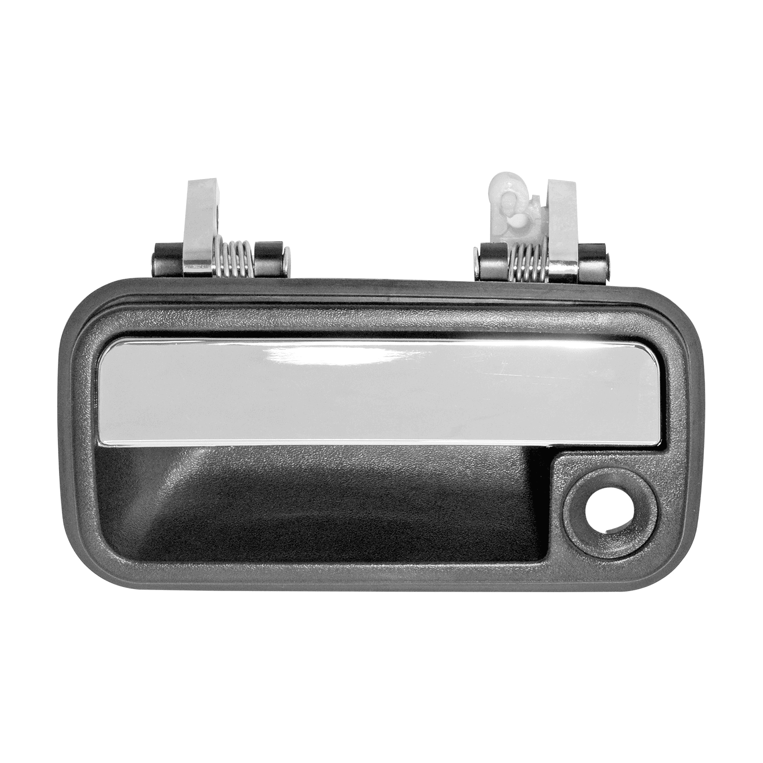 Manija Exterior Mazda 626 1988-1992 Con Hoyo Para Llave Cromada/Negra Izquierdo Delantera Hushan