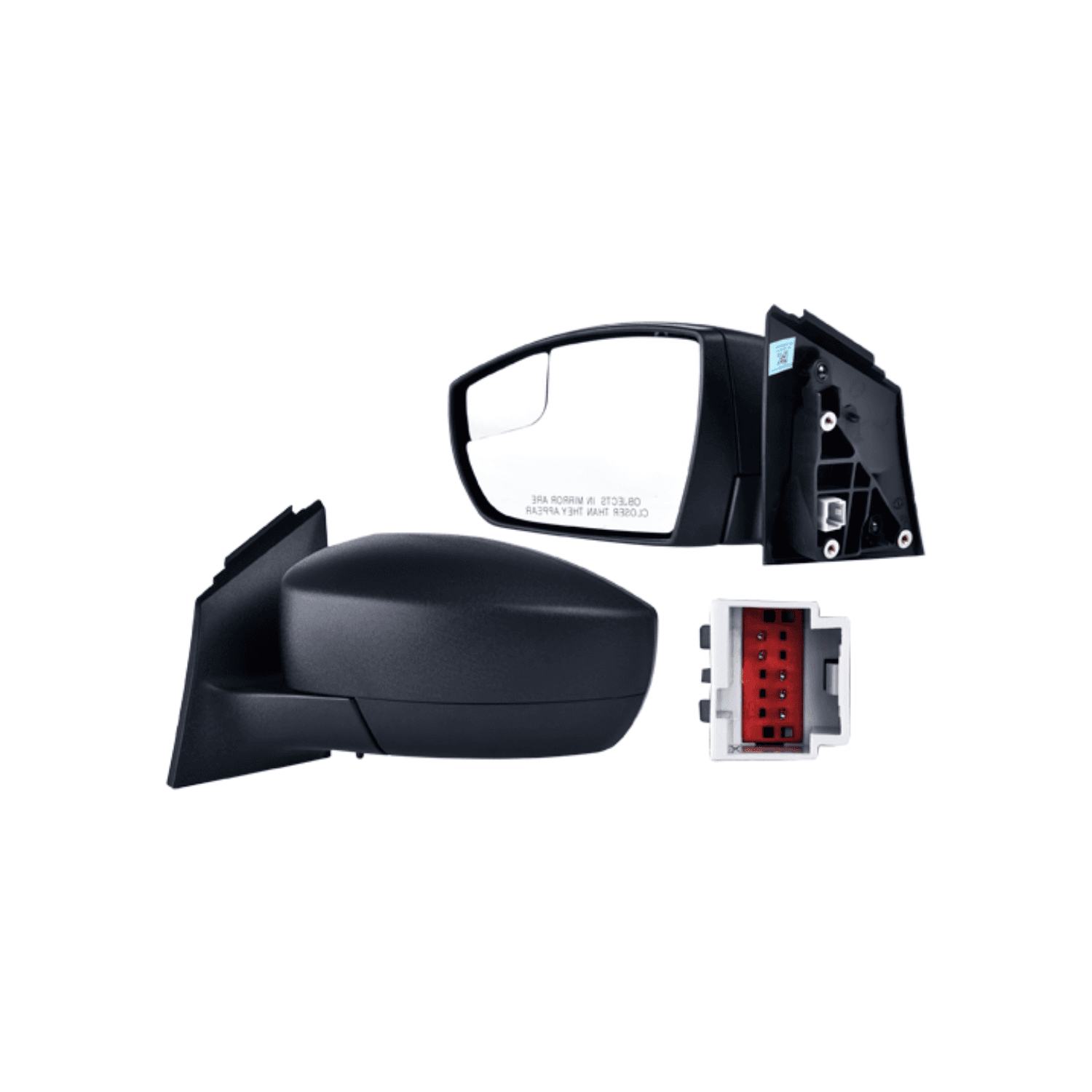Espejo Izquierdo Corrugado Ford Focus St 2.0 Sedan / Ford Focus Titanium 2.0 Sedan / Ford Focus Sel 2.0 Sedan / Ford Focus Se 2.0 Sedan / Ford Focus S 2.0 Sedan 2012-2014
