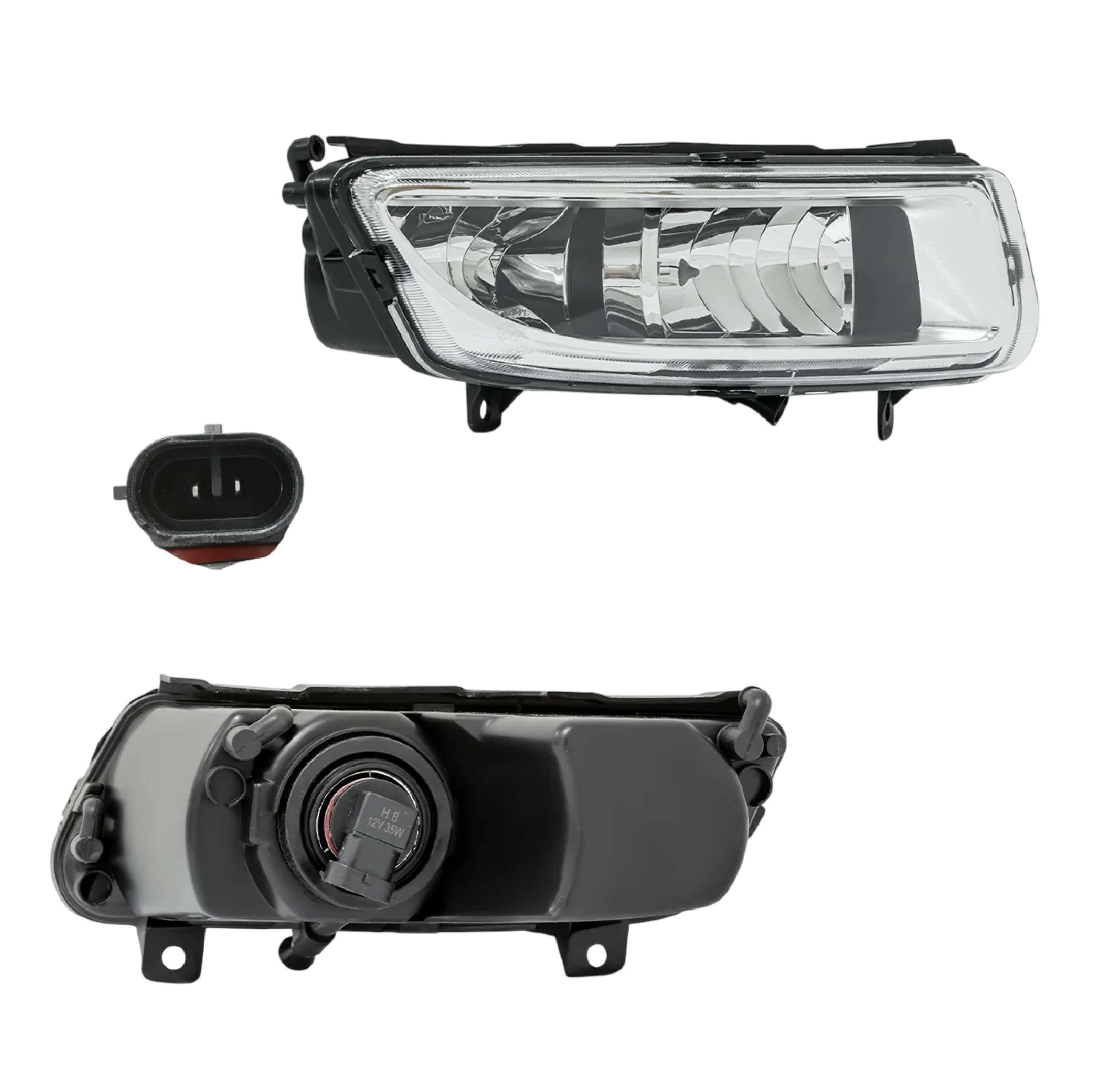 Faro niebla derecho Volkswagen Vento 2016-2019/Polo 2013-2014 para 1 foco cromado