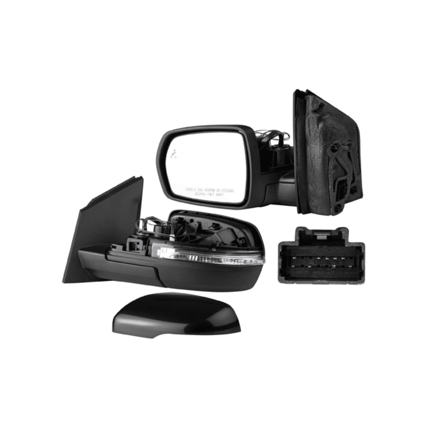Espejo Izquierdo Para Pintar / Con Luz Inferior Ford Edge Se 2.0 5P / Edge Sel Plus 2.0 H-Back / Edge Titanium 2.0 H-Back / Ford Edge Se 2.7 5P / Edge Sel Plus 2.7 H-Back / Edge Titanium 2.7 H-Back / Ford Edge Se 3.5 5P / Edge Sel Plus 3.5 H-Back / Edge T