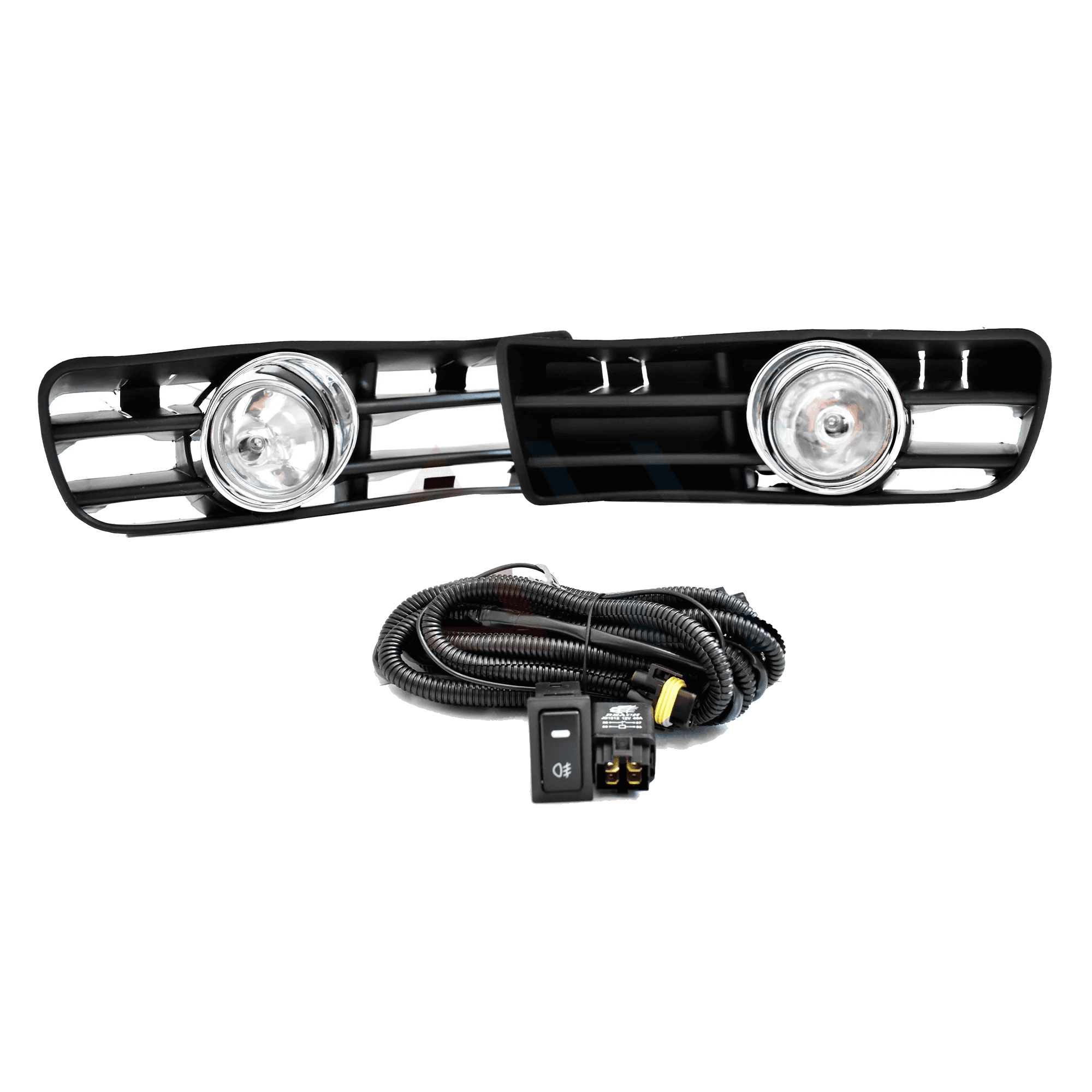 Kit faros niebla Volkswagen Golf 1999-2005 con arnes switch Universal y focos