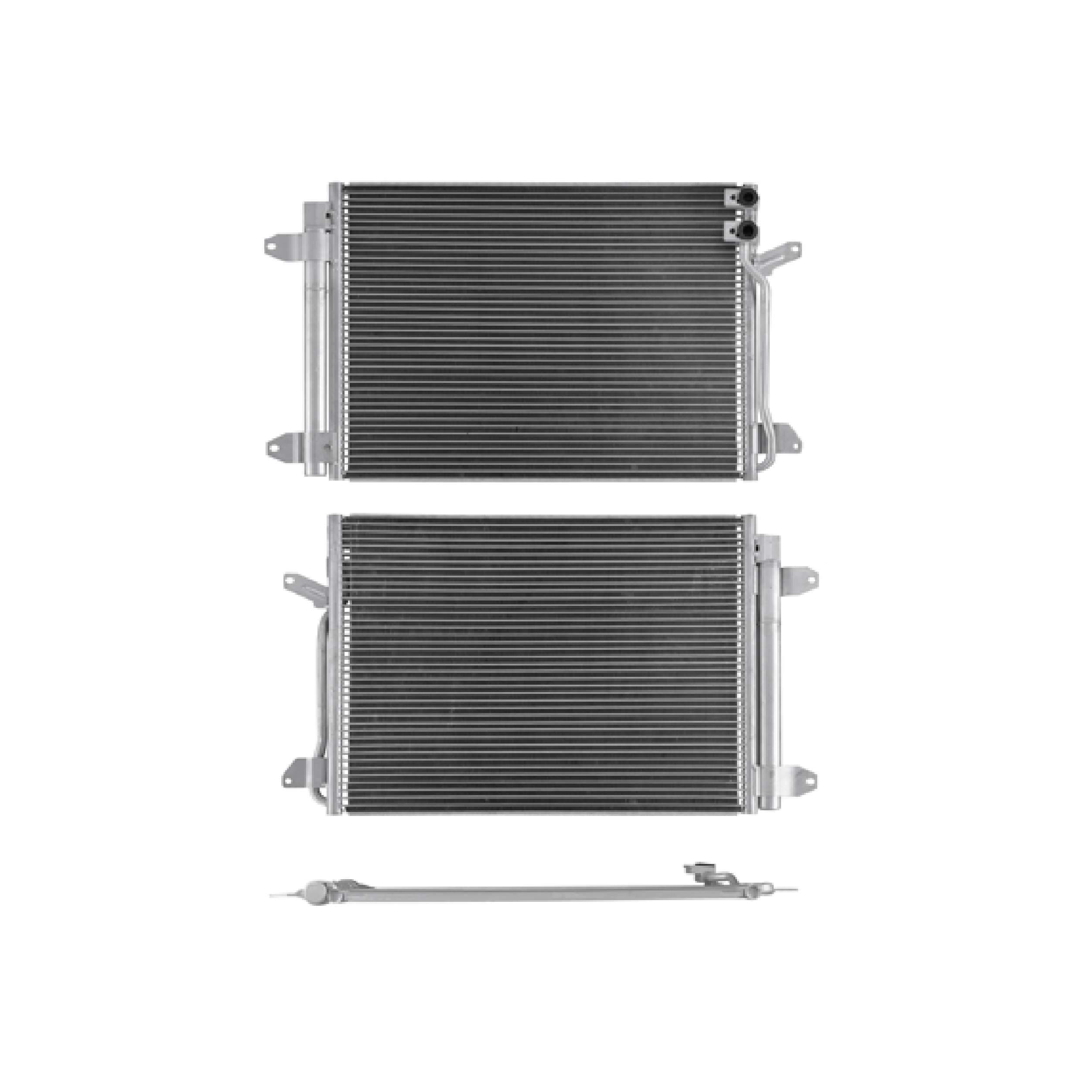 Condensador Con Desidratador Volkswagen Jetta 1.4 2011-2016 / Volkswagen Jetta 1.8 2011-2016 / Volkswagen Jetta 2.0 2011-2016 / Volkswagen Jetta 2.5 2011-2016 / Volkswagen Beetle 2012-2015 / Golf Sportwagen 2011-2013 / Volkswagen Jetta Bic 2011-2018
