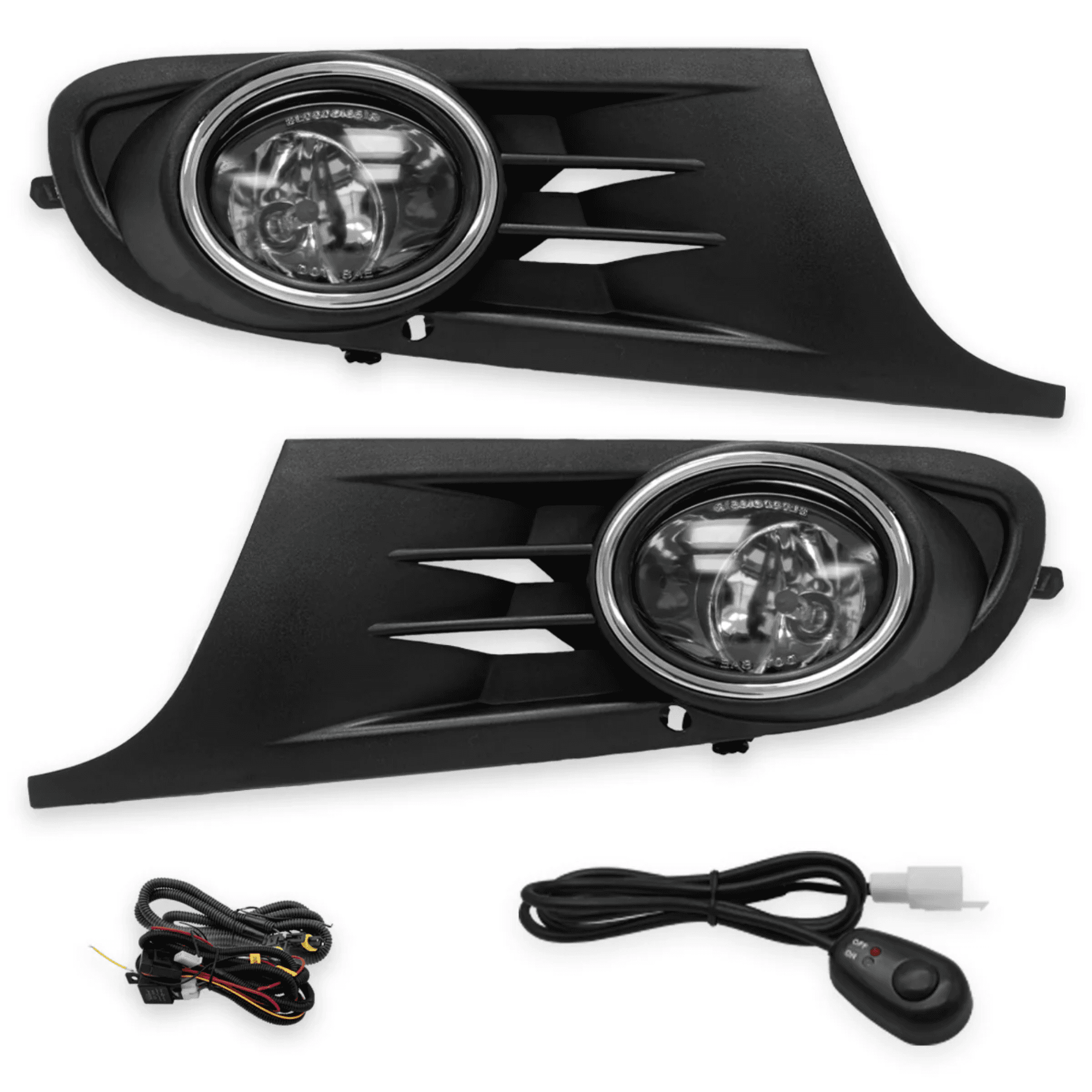 Kit faros niebla Volkswagen Golf 2009-2013 con arnes switch Universal y focos