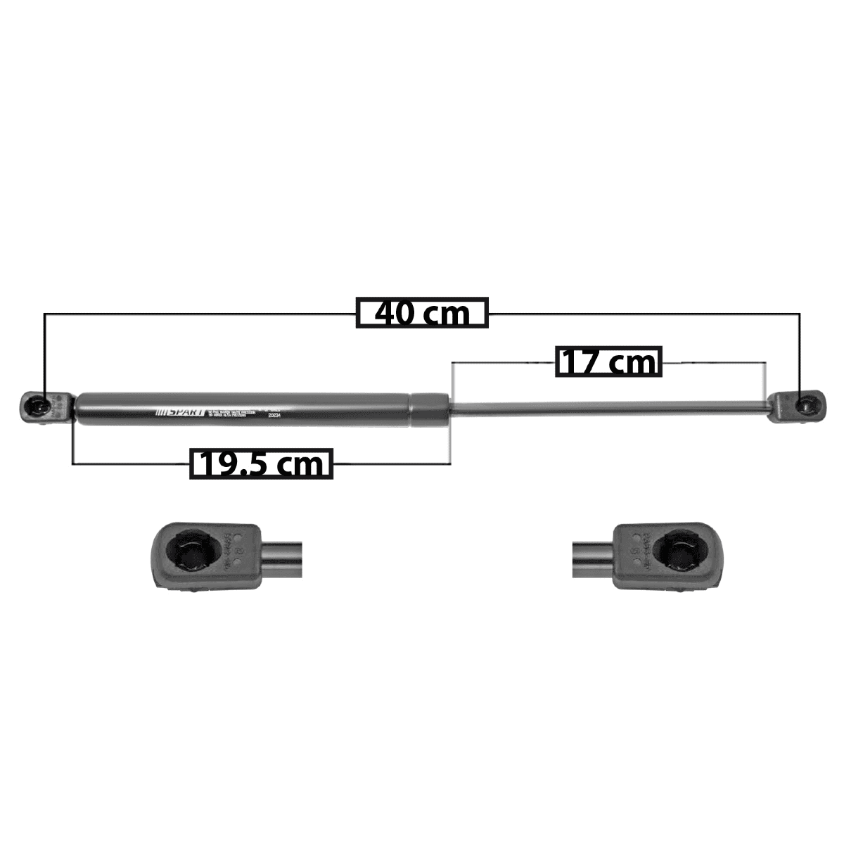 Amortiguador Cajuela Audi Tt Coupe 2000-2006 40 19.5 17 Entrada Tipo 9 Entrada 2 Tipo 9 655 147.25 66.79 595 133.76 60.67 Spart 8421 Tur Derecha/Izquierda Spart